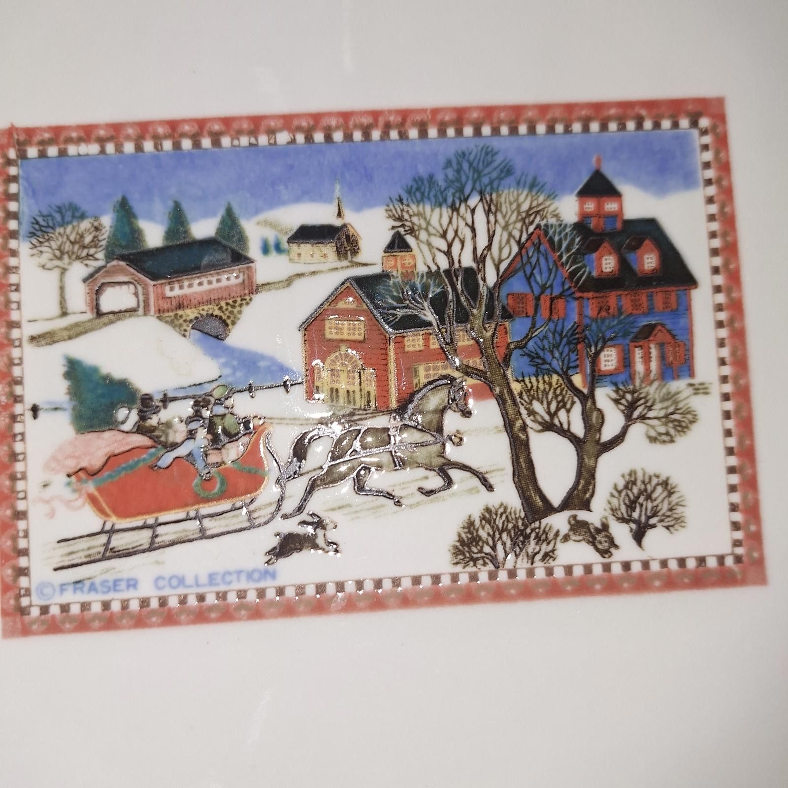 Designer Vtg. Fraser Collection-Otagiri Japan DecorPlate Size ONE SIZE - 7 Thumbnail