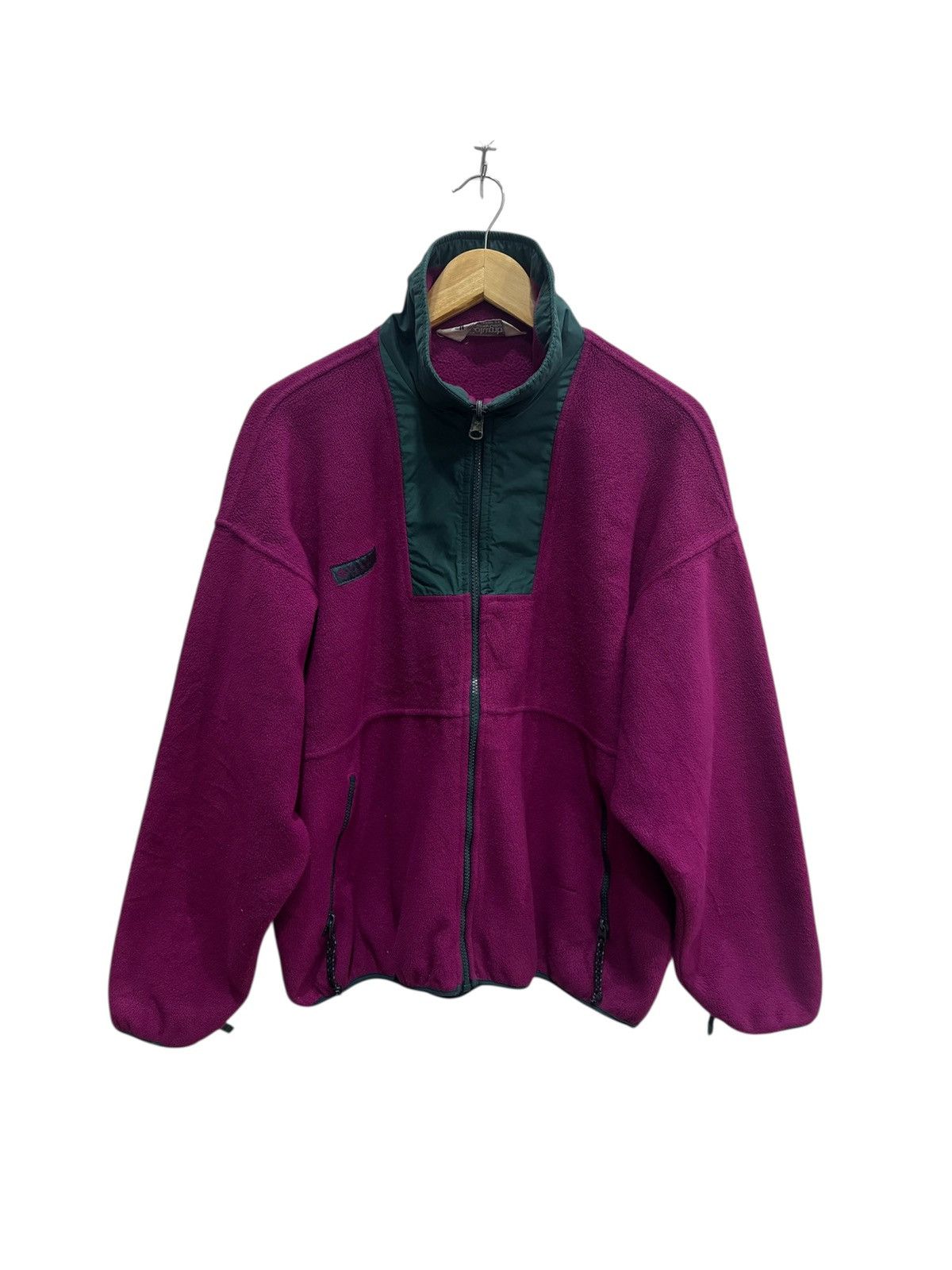 Columbia Vintage 90’s Columbia Fleece Zipper Jacket Size US L / EU 52-54 / 3 - 1 Thumbnail