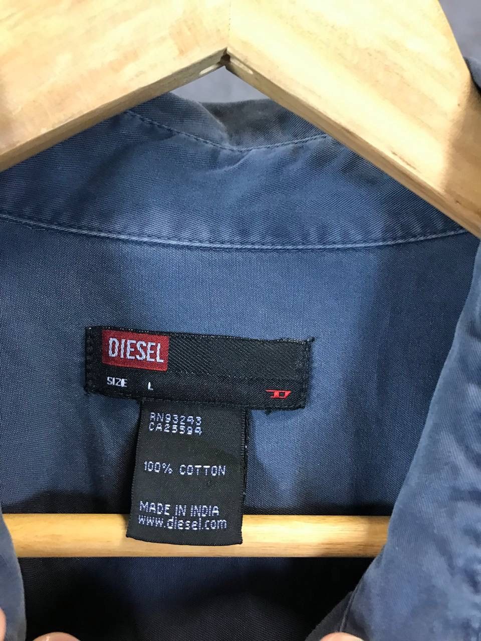 Diesel Diesel vintage shirt Size US L / EU 52-54 / 3 - 4 Thumbnail