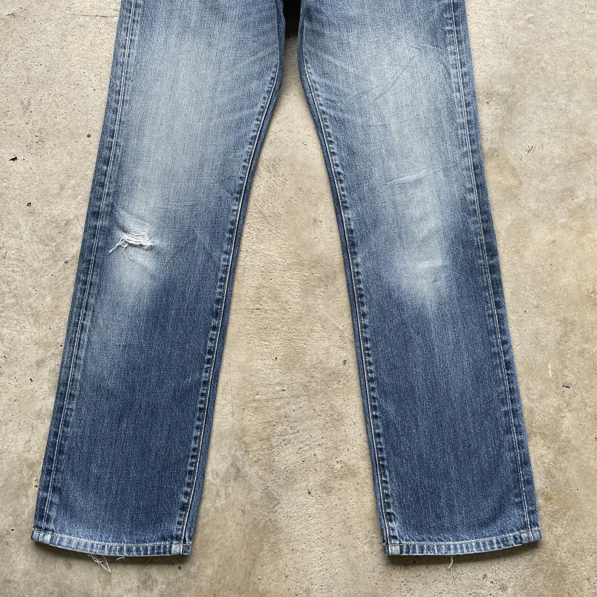Japanese Brand W32x32.5💥 Vintage Japanese Brand Denim Jeans Pants Faded Size US 32 / EU 48 - 4 Thumbnail