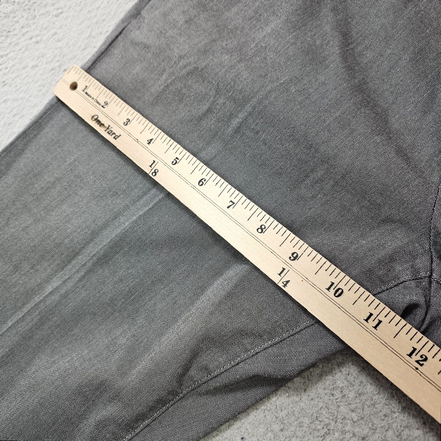 Bonobos Bonobos Tuesday Pants Mens 33x34 Gray Slim Fit Dress Casual Lightweight Workwear Pants Skinner? Size US 33 - 6 Thumbnail