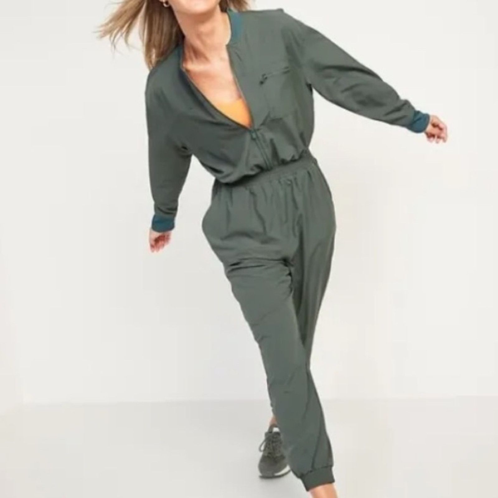 Old Navy Old Navy Active StretchTech Utility Cropped Jumpsuit 3X NWTs Size 42" / US 20 - 3 Thumbnail