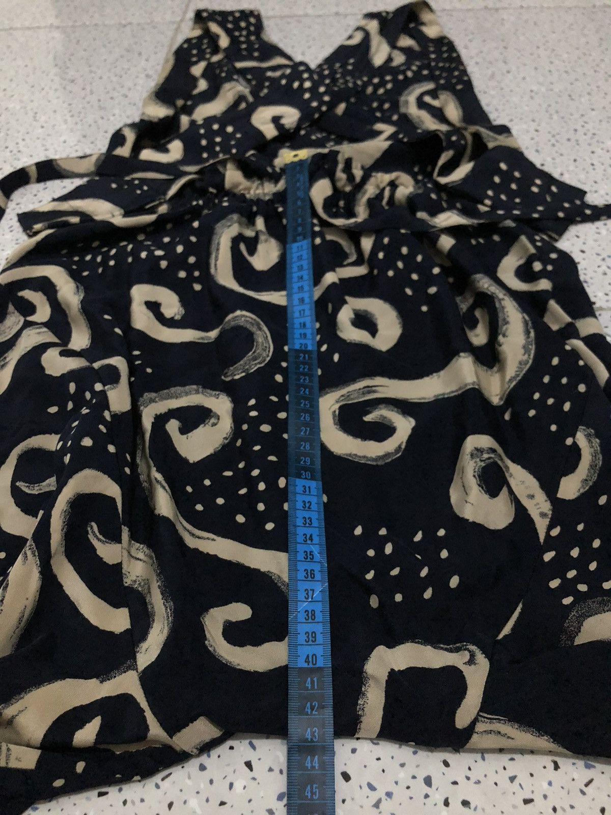 Issey Miyake Issey Miyake Abstract Batik Swirl Pattern Jumpsuit Size M / US 6-8 / IT 42-44 - 14 Thumbnail