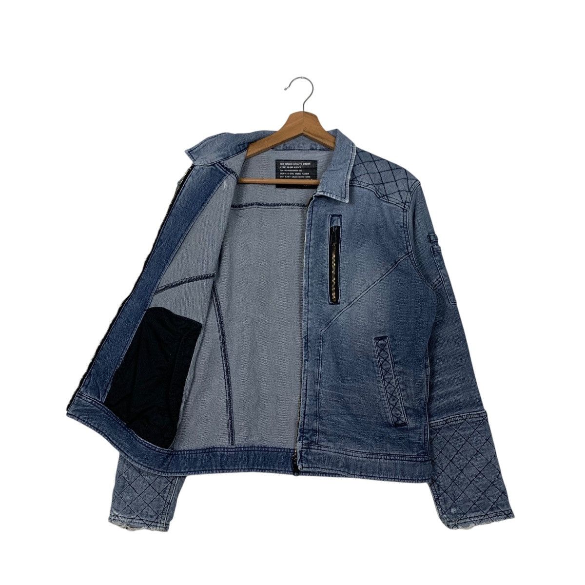 Japanese Brand GLOW KICK’S Workwear Rugged Jean Denim Jacket #2582-C117 Size US L / EU 52-54 / 3 - 9 Thumbnail