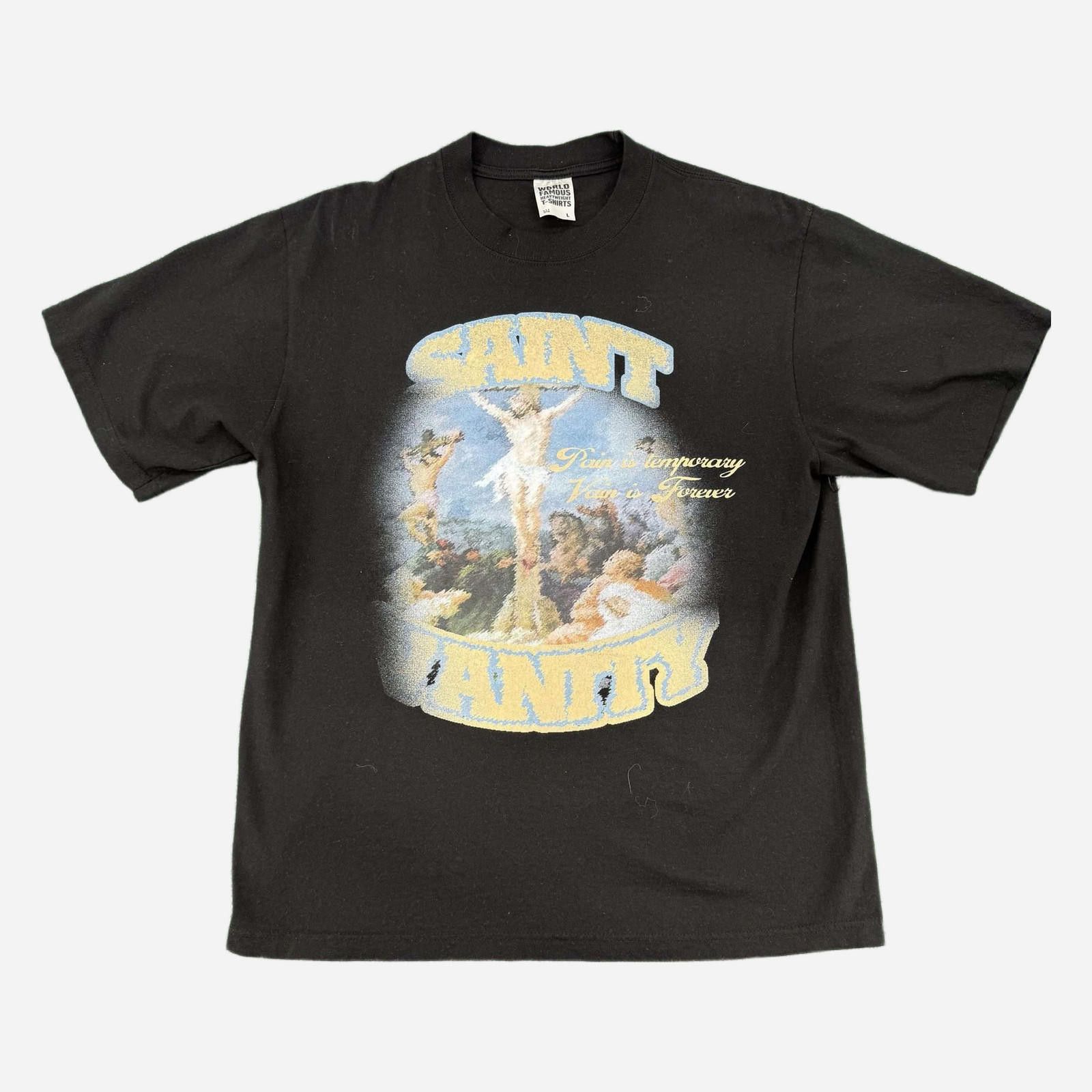 Other Saint Vanity Blurry Cross Tee L Used Size US L / EU 52-54 / 3 - 1 Thumbnail