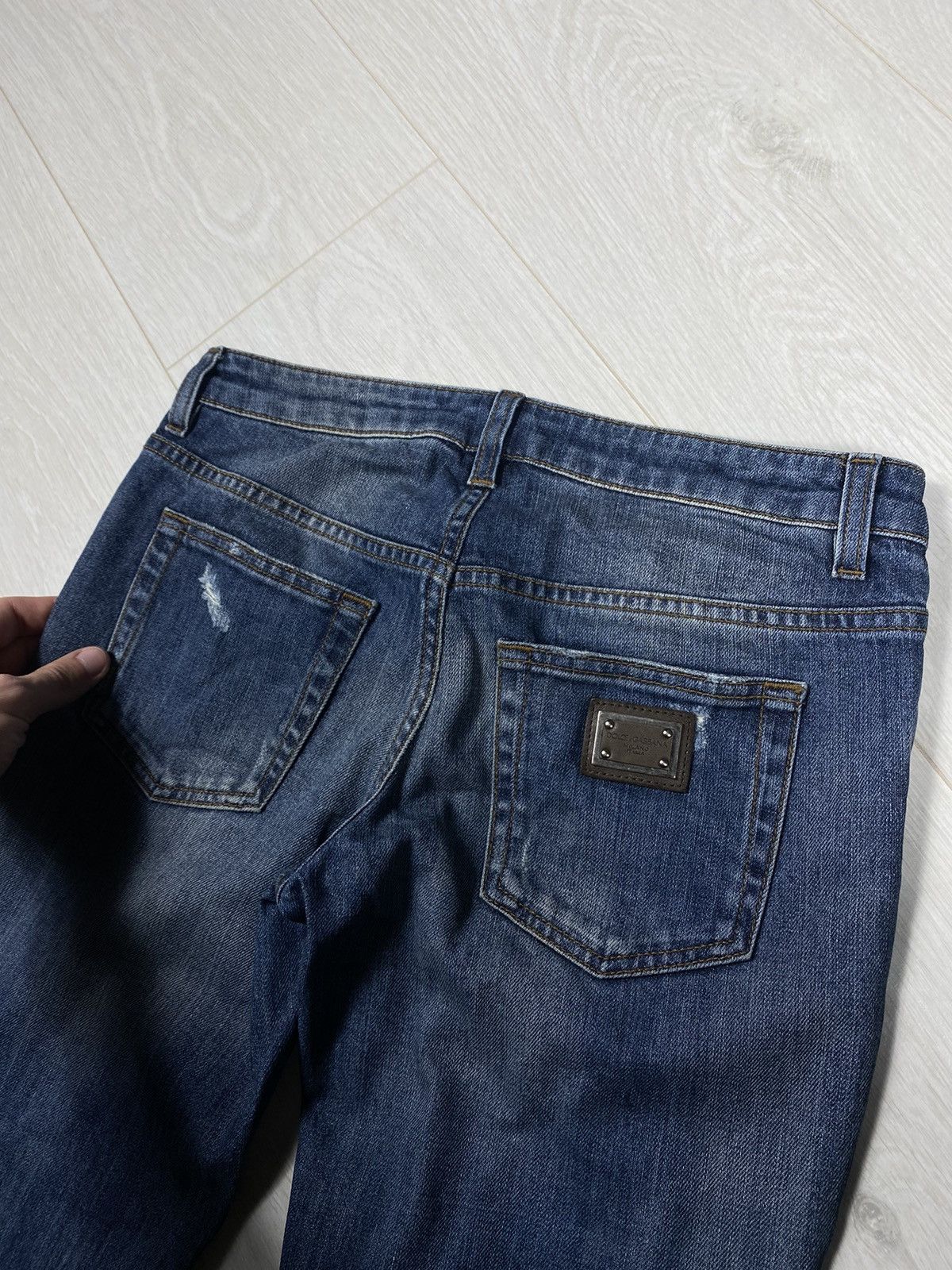Dolce & Gabbana × Vintage Dolce Gabbana Jeans Pants Size 27" / US 4 / IT 40 - 19 Thumbnail