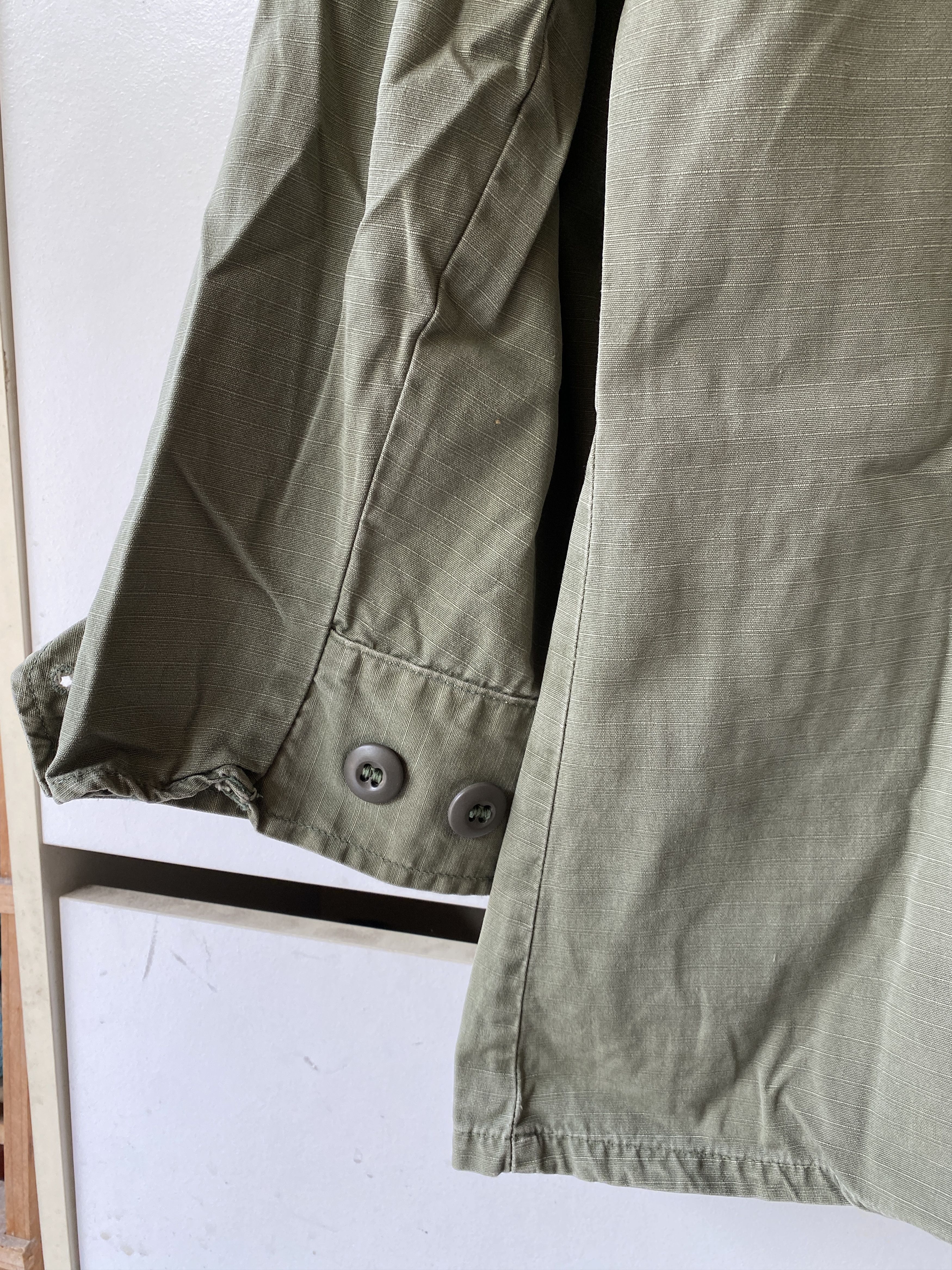 Vintage VINTAGE 80' VIETNAM WAR ERA USA ARMY SHIRT Size US S / EU 44-46 / 1 - 8 Thumbnail