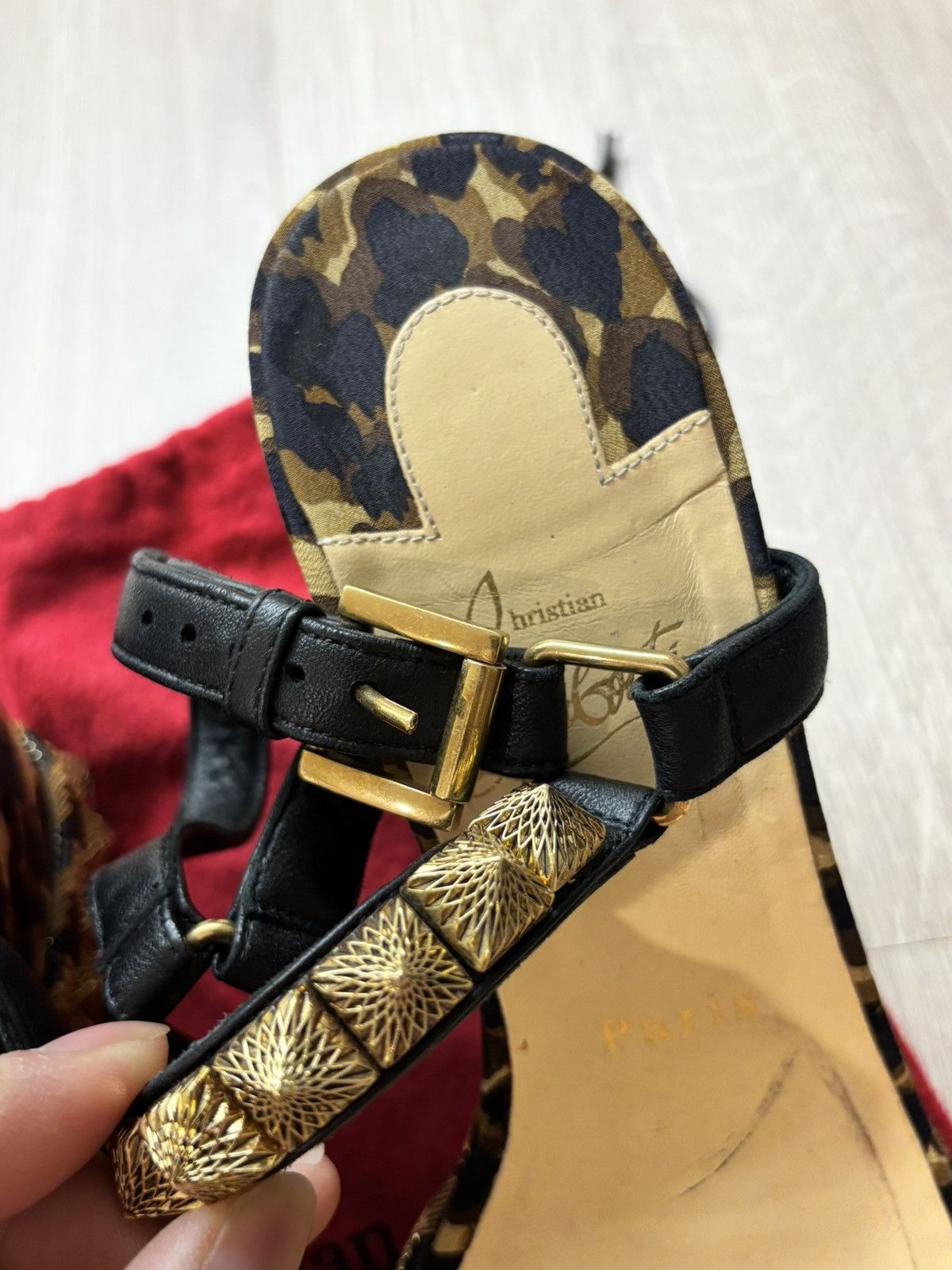 Christian Louboutin CHRISTIAN LOUBOUTIN PIRA RYAD 110 Size US 9 / IT 39 - 4 Thumbnail