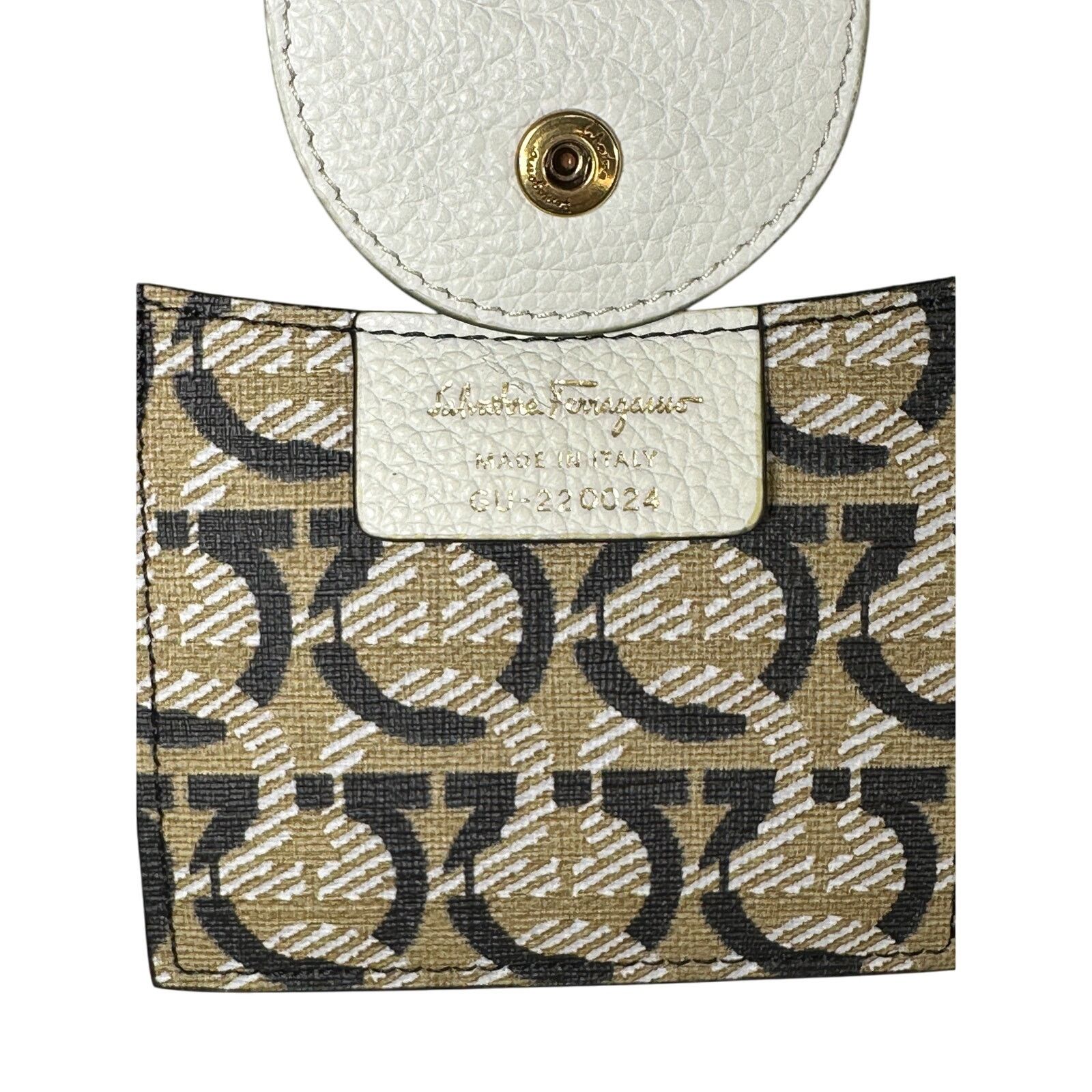 Salvatore Ferragamo SALVATORE FERRAGAMO Gancini Leather Mini Crossbody Bag White Size ONE SIZE - 14 Thumbnail