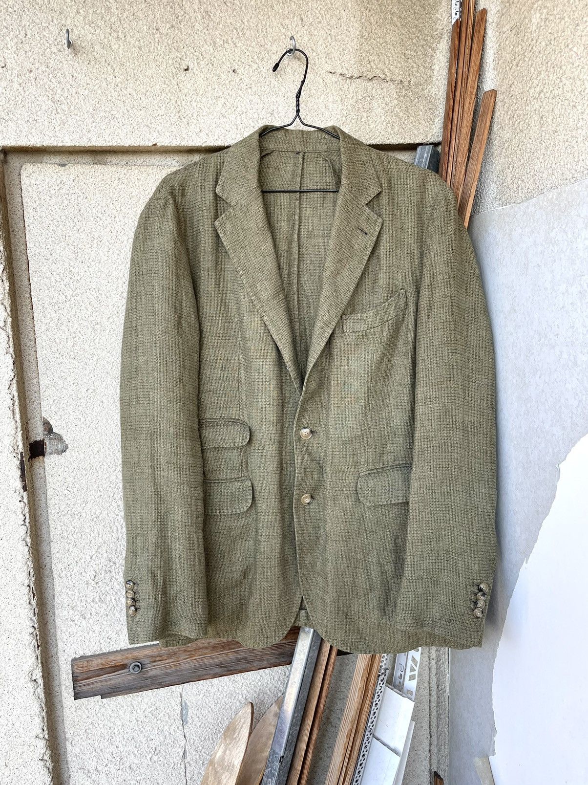 Man 1924 MAN 1924 Kennedy Linen Blazer Jacket Sport Coat Grailed