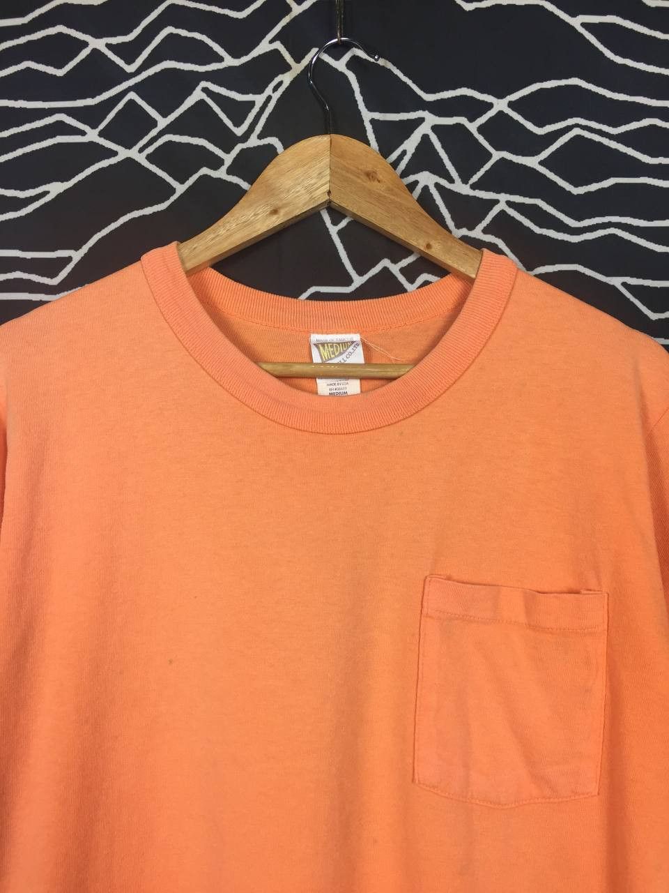 Japanese Brand × Johnbull × Vintage Vtg John Bull Crewneck Plain Pocket Essentials Tee Size US M / EU 48-50 / 2 - 3 Thumbnail