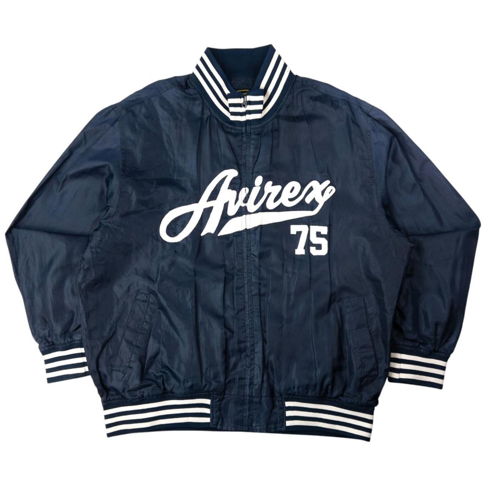 Avirex Vintage AVIREX Zip Up Varsity Jacket Size XL Size US XL / EU 56 / 4 - 1 Thumbnail