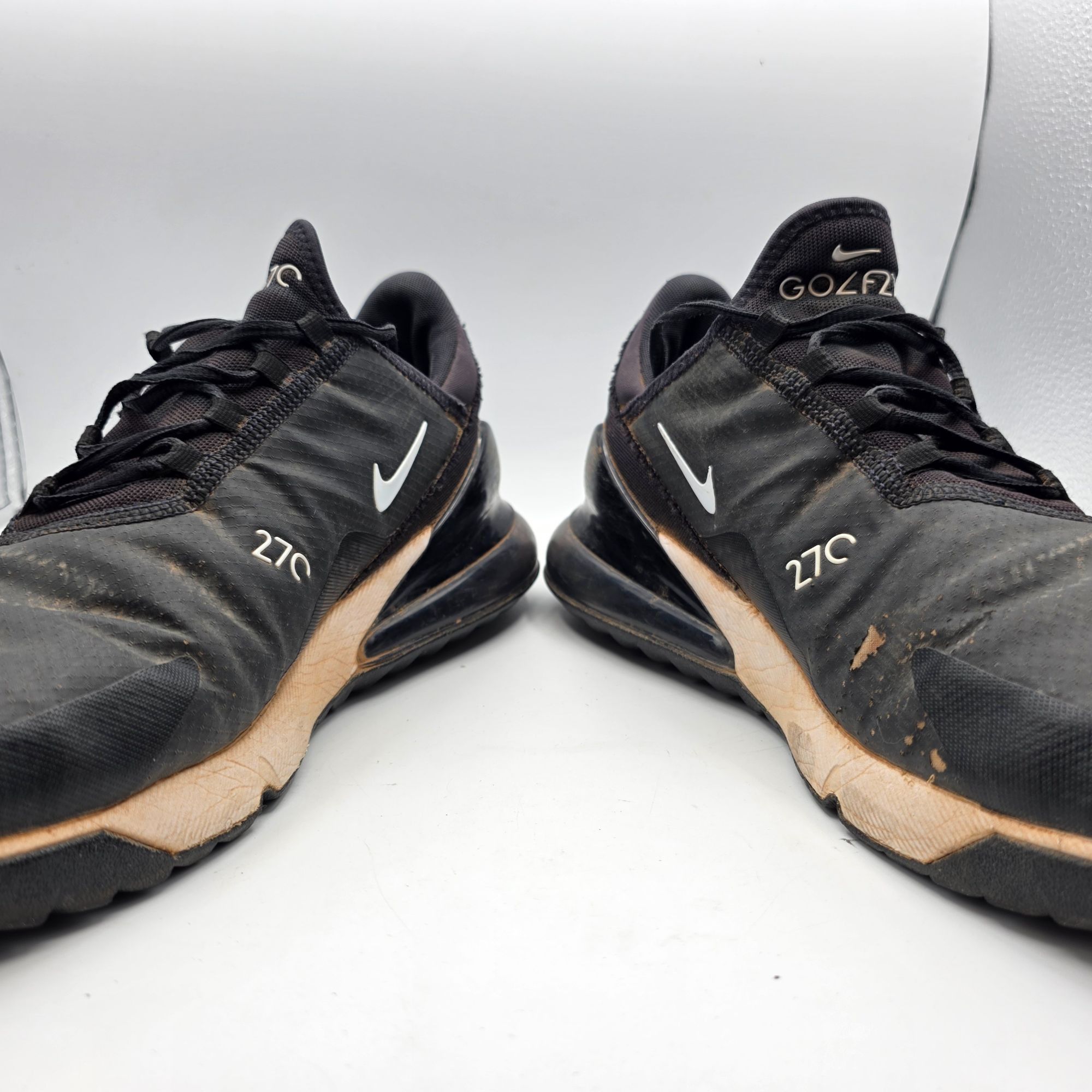 Nike Nike Air Max 270 G Spikeless Golf Shoes Mens 10 Black Lightw Size US 10 / EU 43 - 3 Thumbnail