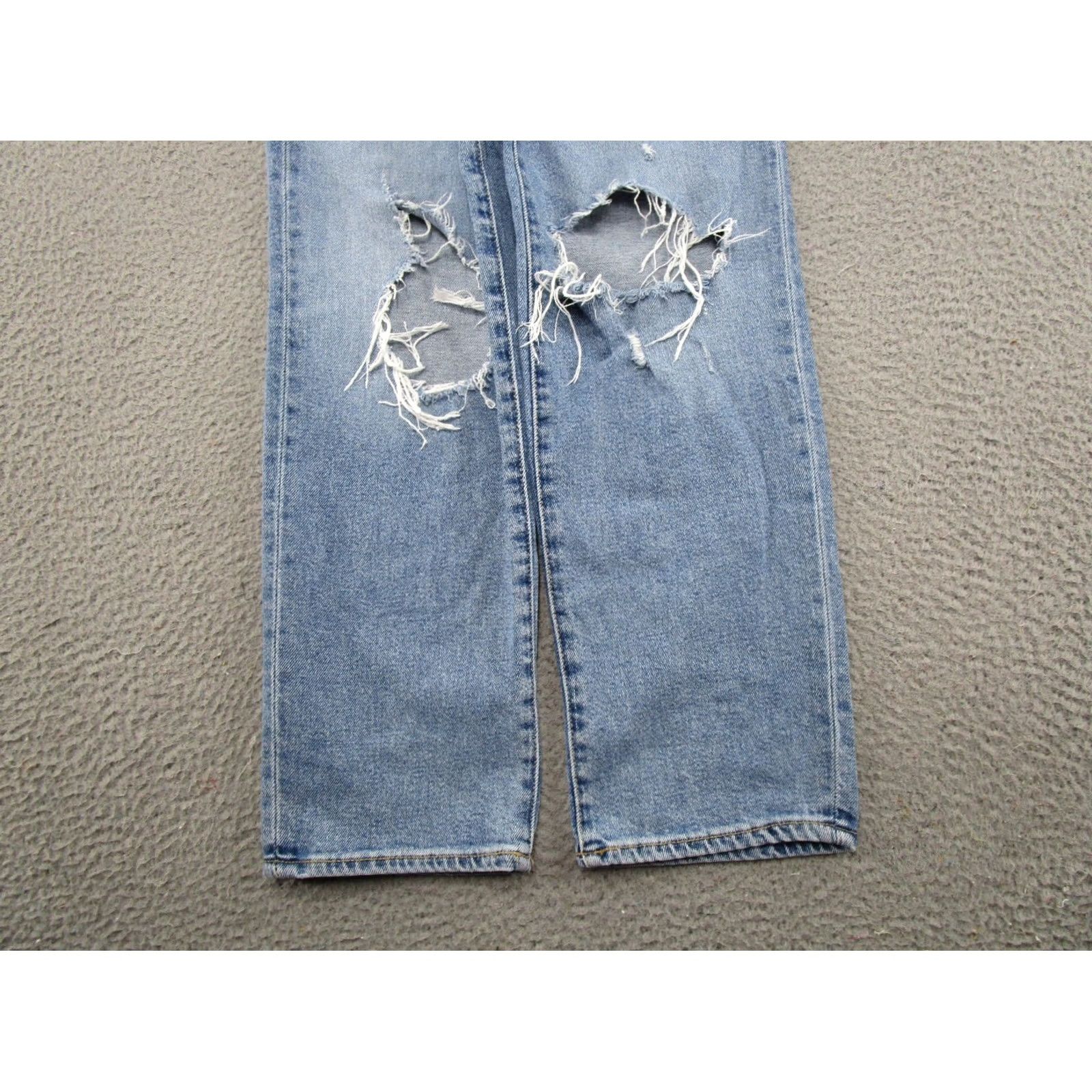 Old Navy Old Navy Jeans Denim 5-Pocket Stretch Regular Size 0 Blue Medium Wash Womens Straight Comfort Vintage 90s Style Size 25" / US 0 / IT 36 - 2 Thumbnail