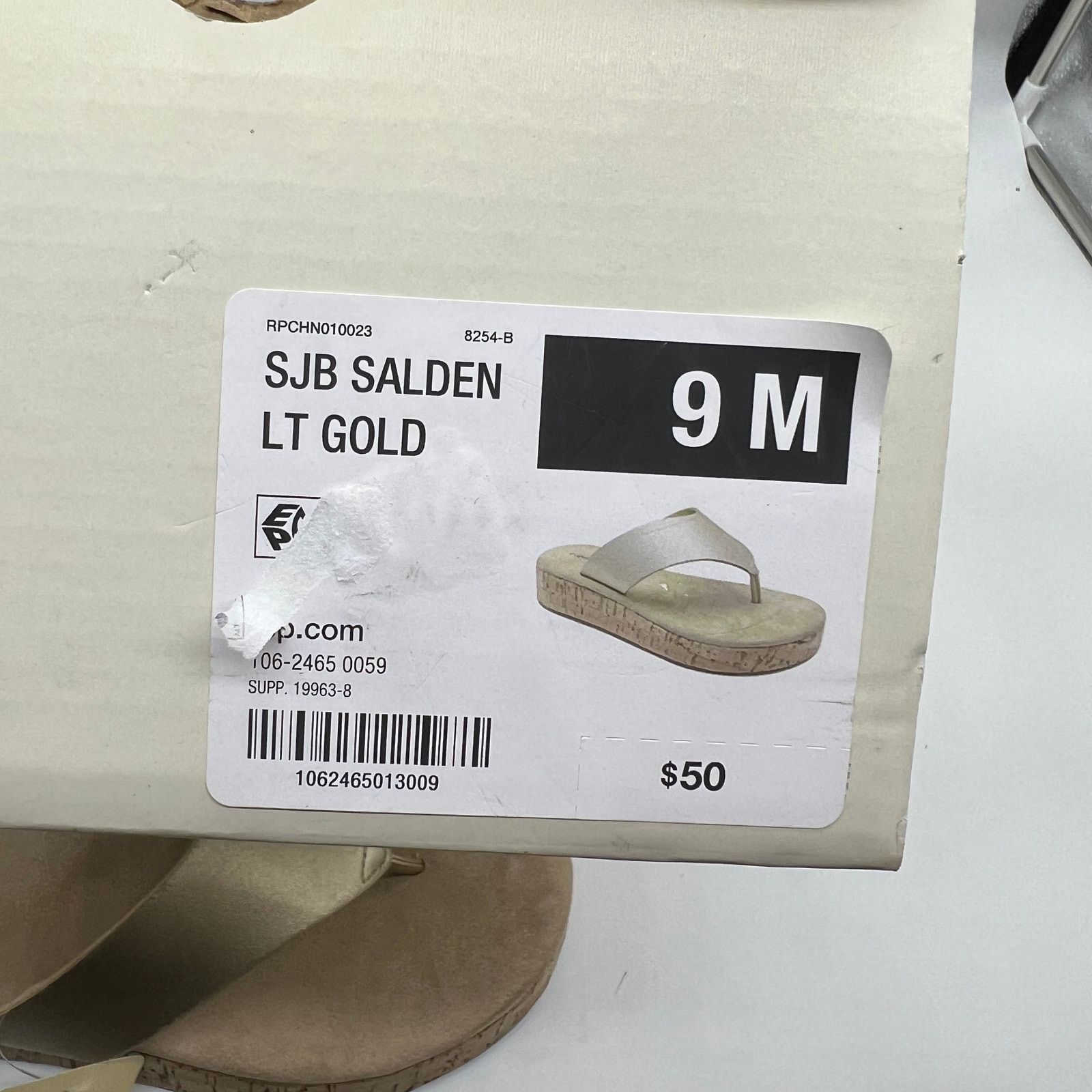 Other St. John's Bay Salden Women's Sandals Gold Size US 9 / IT 39 - 11 Thumbnail