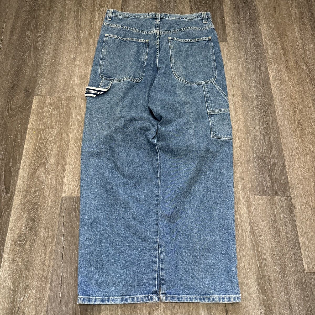 JNCO × Southpole × Vintage vintage Y2K Bolero baggy wide leg side stripe Lee pipe style Size US 36 / EU 52 - 2 Thumbnail