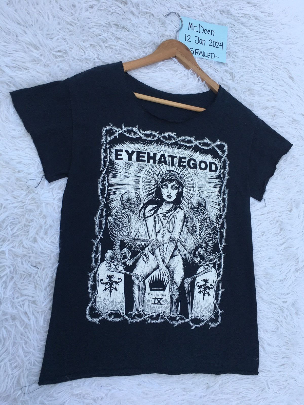 Band Tees Rare Vintage Eyehategod “For the sick” Tshirt Size US S / EU 44-46 / 1 - 2 Thumbnail