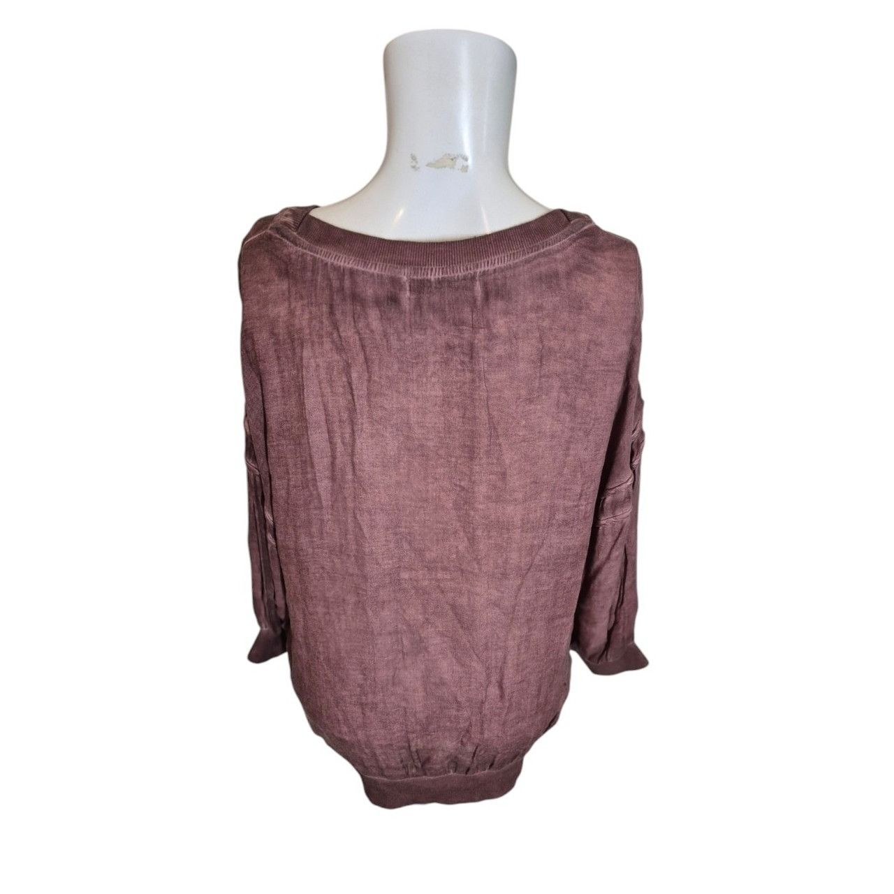 Young Fabulous & Broke Young Fabulous & Broke Top Vintage Wash Dolman Boat Neck Mar Size S / US 4 / IT 40 - 4 Thumbnail