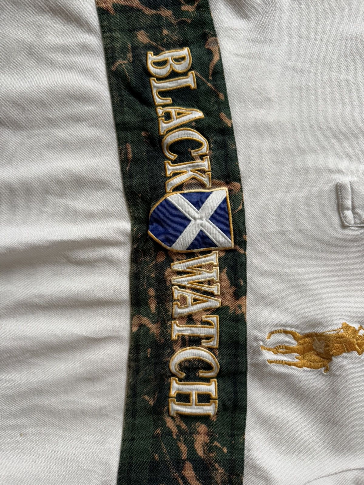 Polo Ralph Lauren Polo Ralph Lauren Black Watch Scotland Custom made polo tee Size US XXL / EU 58 / 5 - 9 Thumbnail
