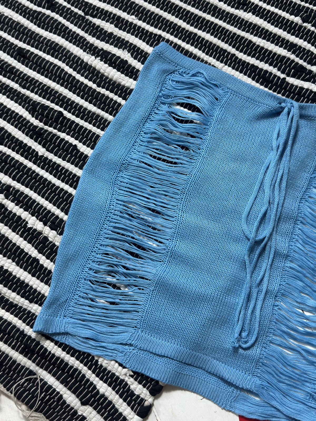 Other KNITTED MESH MINI SKIRT Size 27" / US 4 / IT 40 - 2 Thumbnail