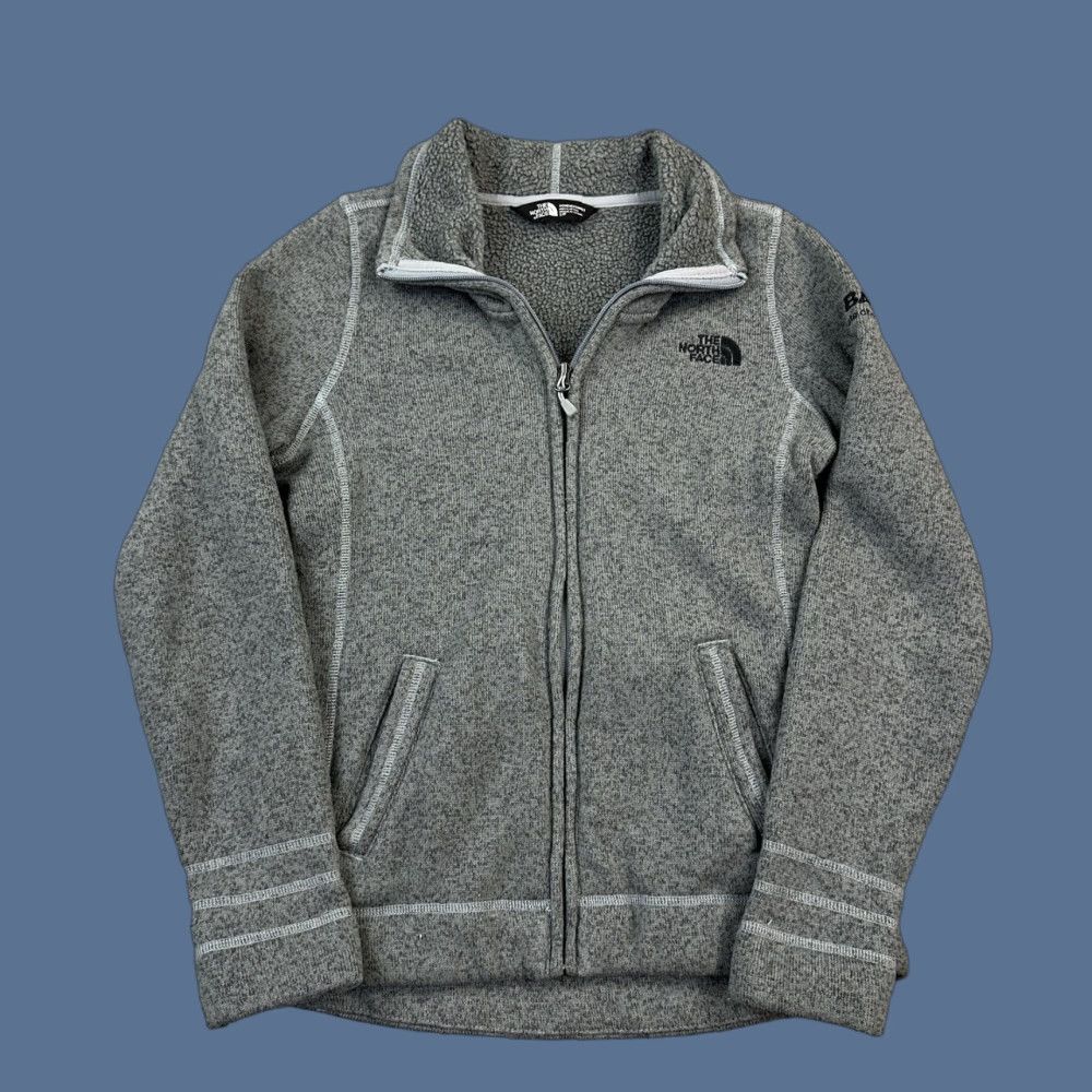 The North Face The North Face Sweater Fleece Jacket Women's Small Gray Full Zip Outdoor Hiking Size S / US 4 / IT 40 - 1 Thumbnail