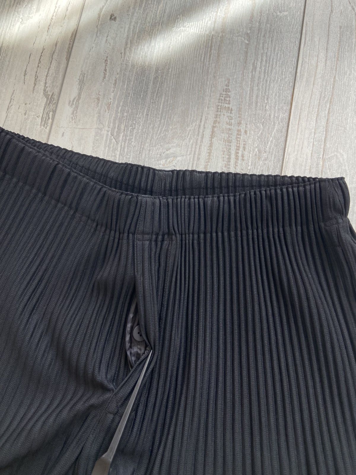Issey Miyake Homme Plisse Pleats Please Tapered Trousers