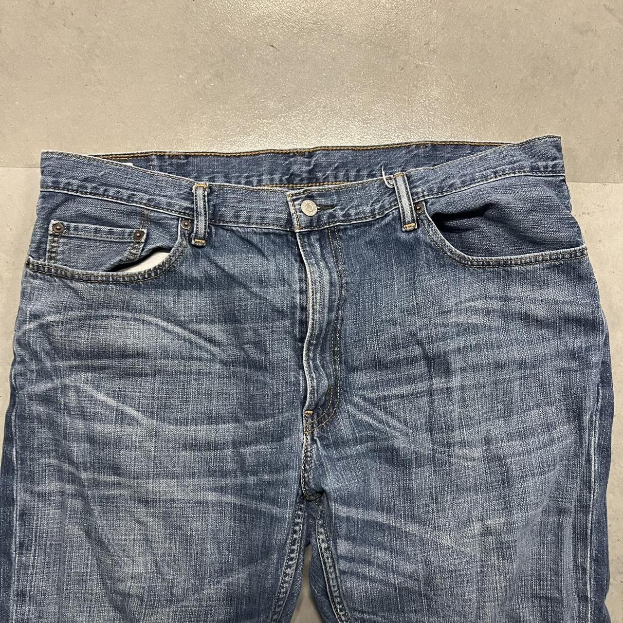 Levi's × Vintage Vintage Y2K/2000s Baggy Levis 559 Dark wash Denim jeans! Size US 40 / EU 56 - 4 Thumbnail