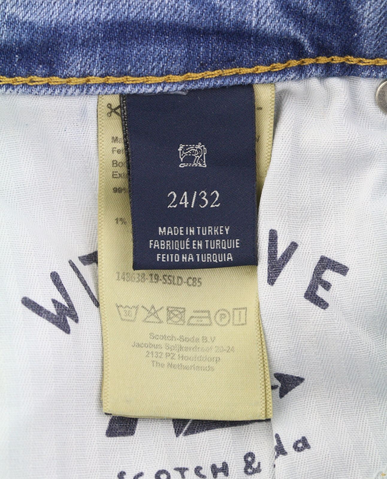 Scotch & Soda W24/L32 Blue Faded Petite Boyfriend Jeans 89094 Size 24" / US 00 / IT 34 - 9 Thumbnail