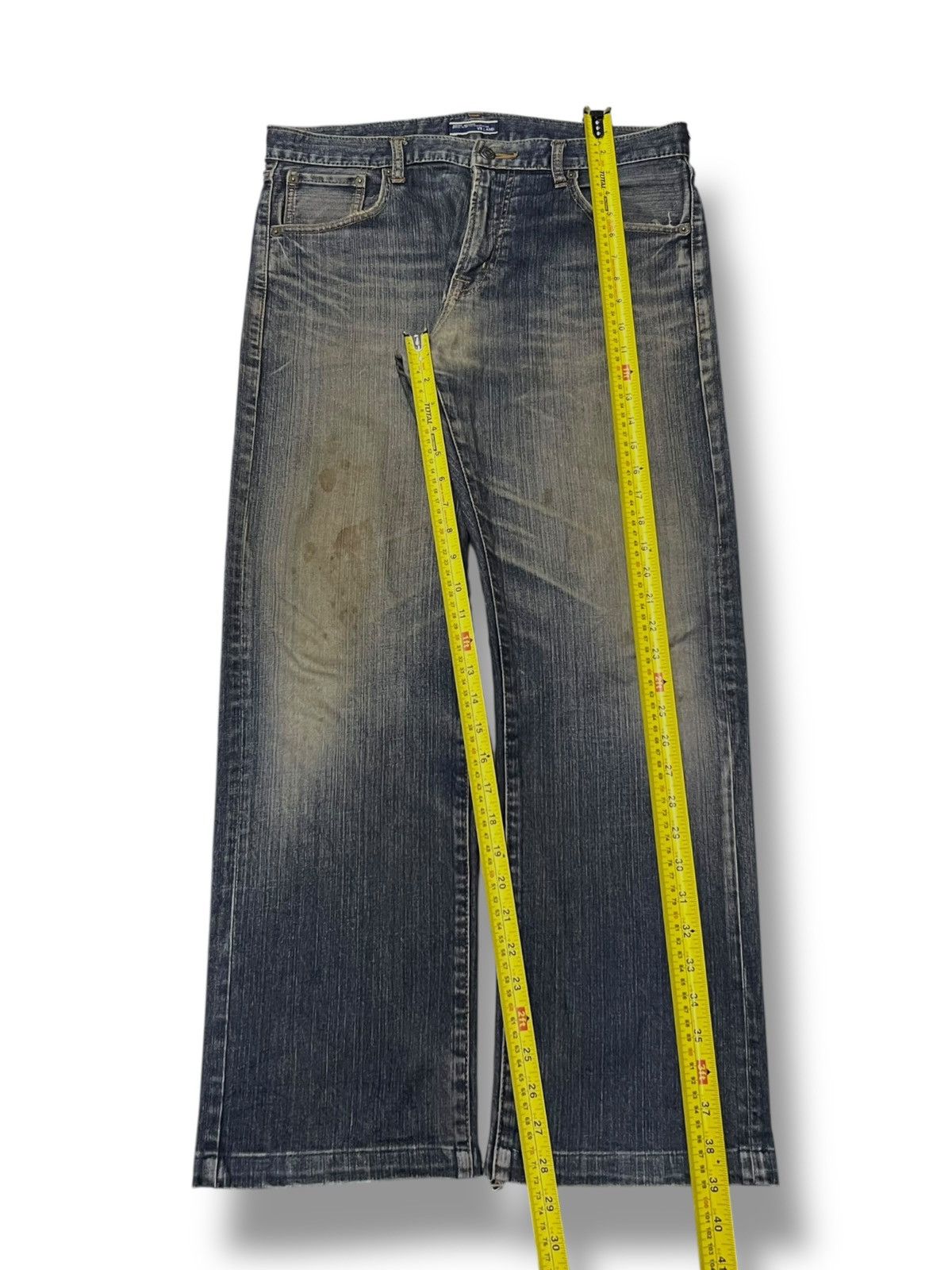 VILLAND Loose Vintage Villand Japan - Faded Mud Wash, Distressed Size US 35 - 13 Thumbnail