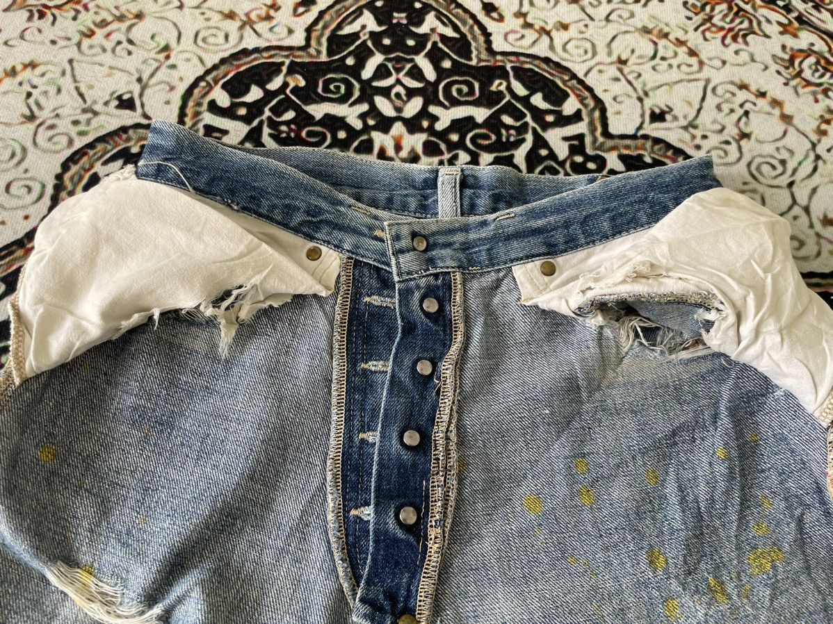 Needles Rare Vintage Distressed Nepenthes Hogg Redline Jeans Size US 30 / EU 46 - 8 Thumbnail