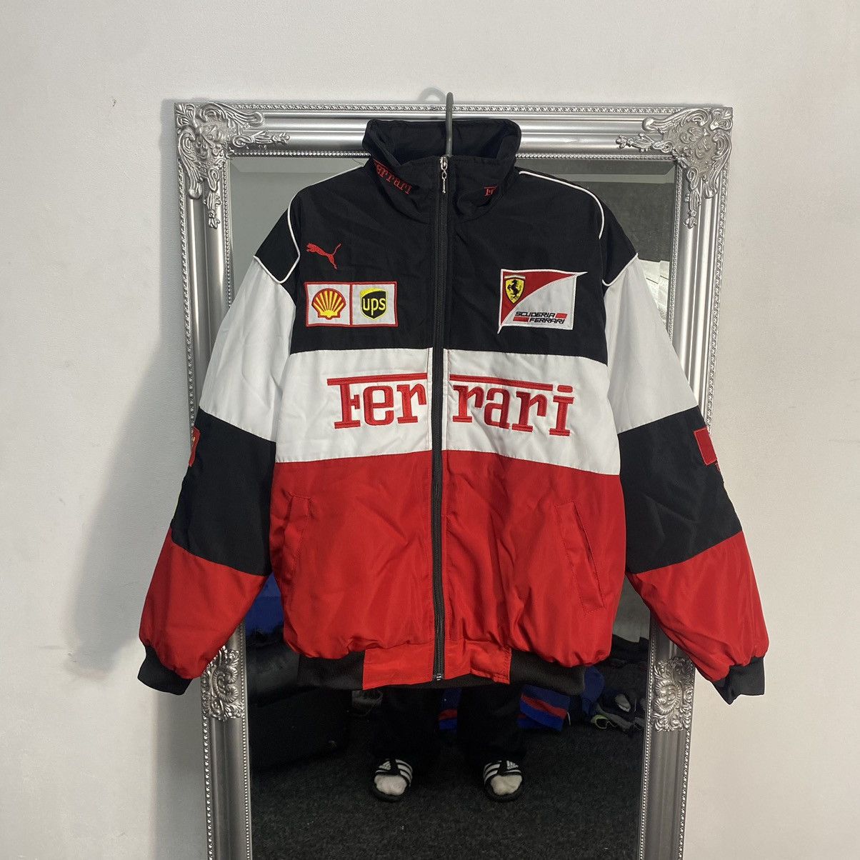 Ferrari Vintage Ferrari Jacket Puma F-1 Size US L / EU 52-54 / 3 - 1 Thumbnail