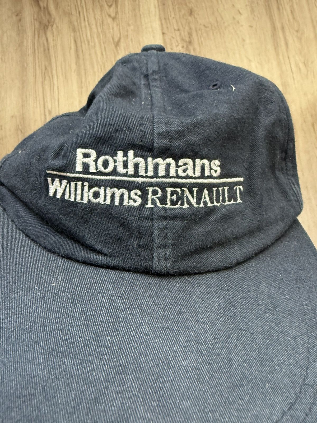 Other Vintage Williams Renault F1 Rothmans Cap Navy Embroidered Size ONE SIZE - 10 Thumbnail