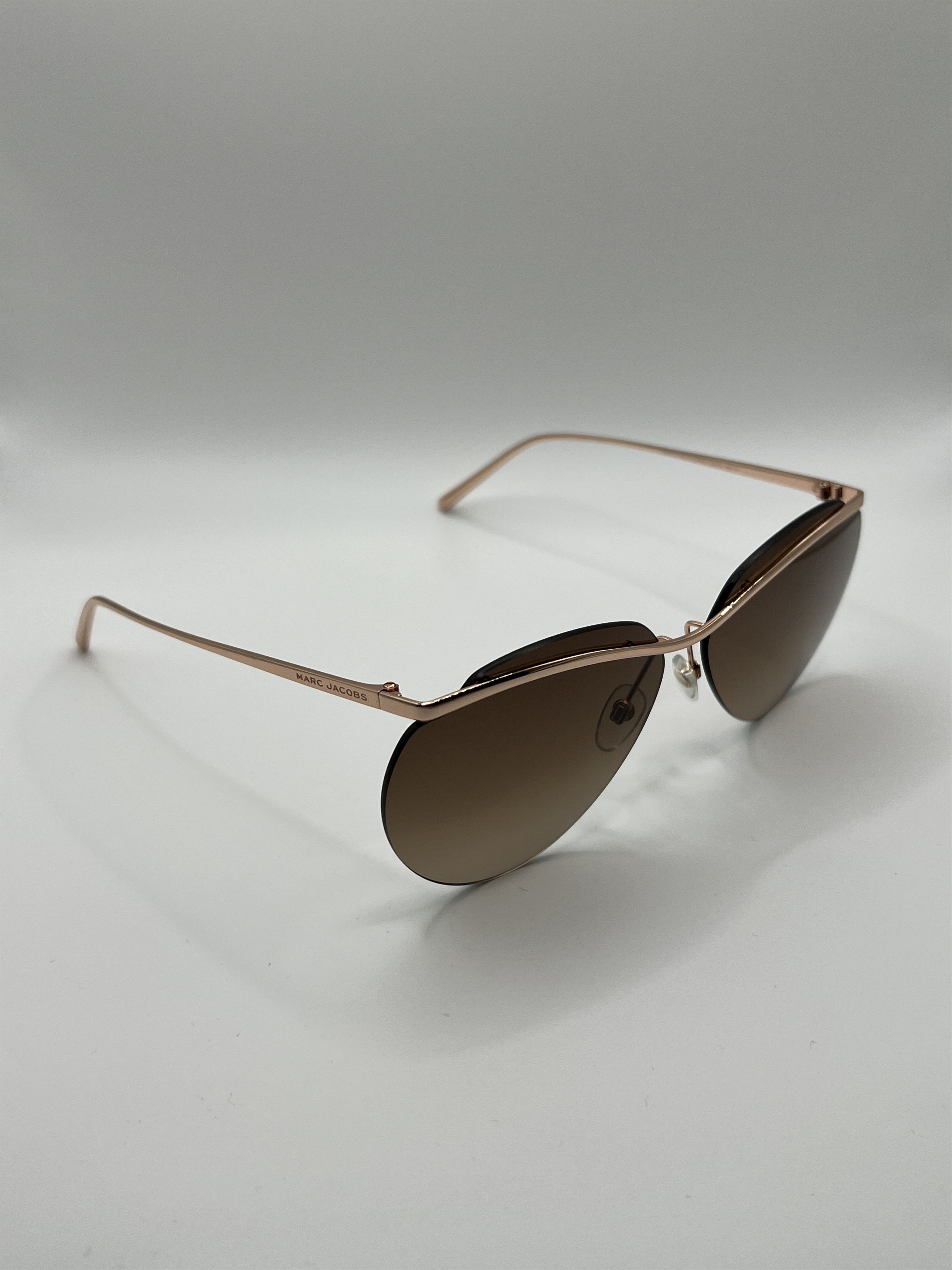 Marc Jacobs Marc Jacobs 454/F/S Gold Copper Aviator Woman Sunglasses Size ONE SIZE - 1 Thumbnail