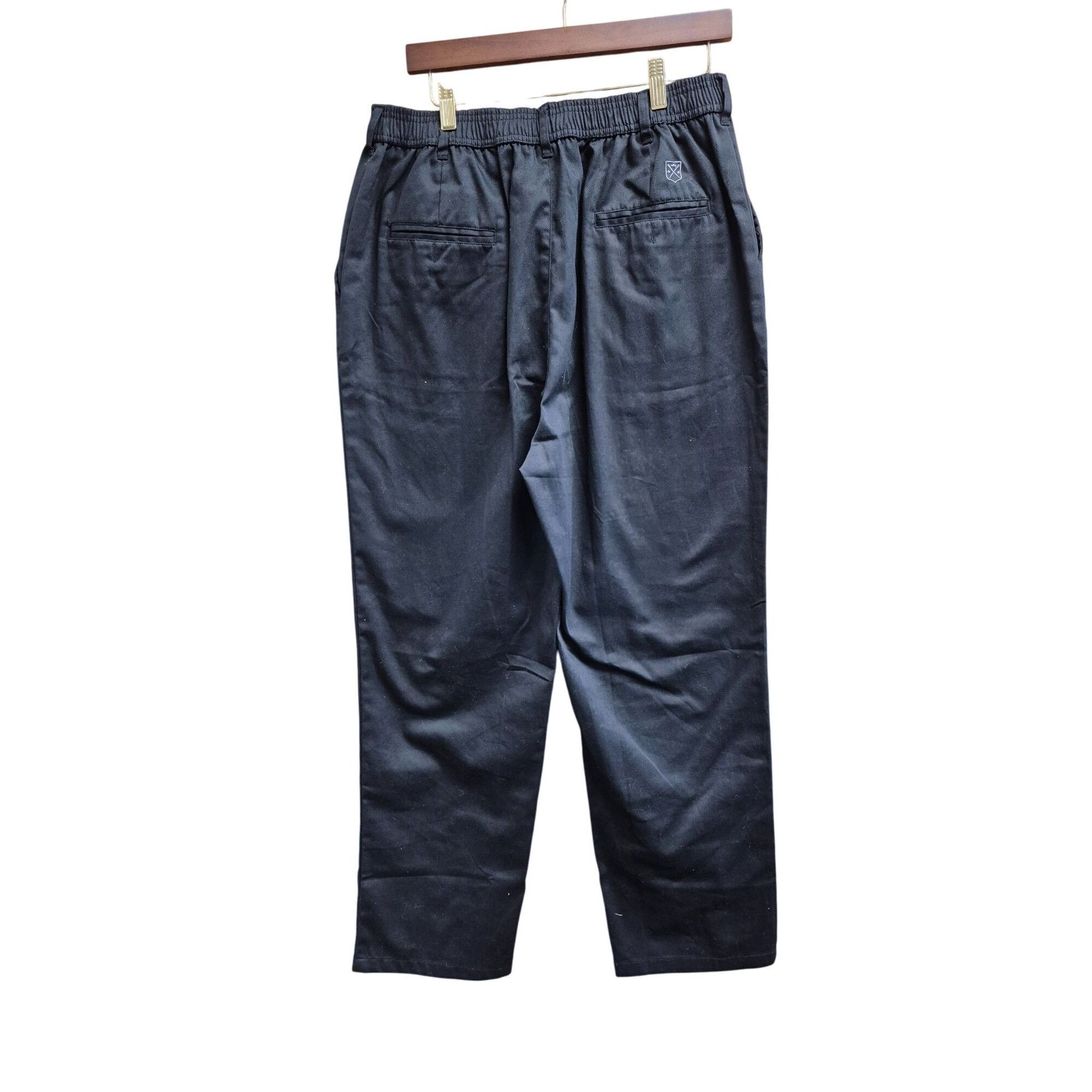 Other The Ruxford Classic Collection Mens Black Elastic Waist Trou Size ONE SIZE - 5 Thumbnail