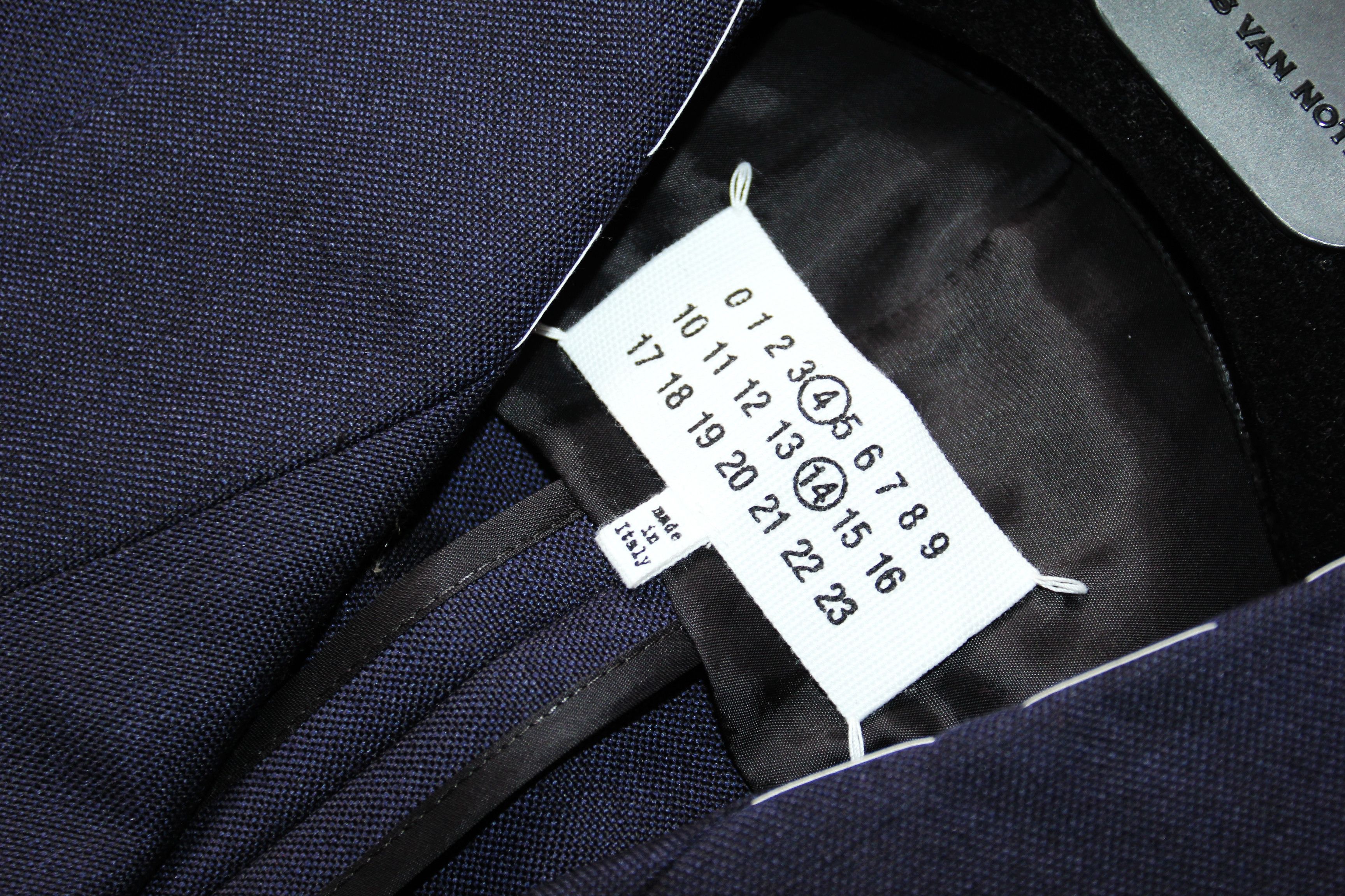 Maison Margiela BNWT AW23 MAISON MARGIELA DOUBLE BREASTED BLAZER JACKET 50 Size US M / EU 48-50 / 2 - 9 Thumbnail
