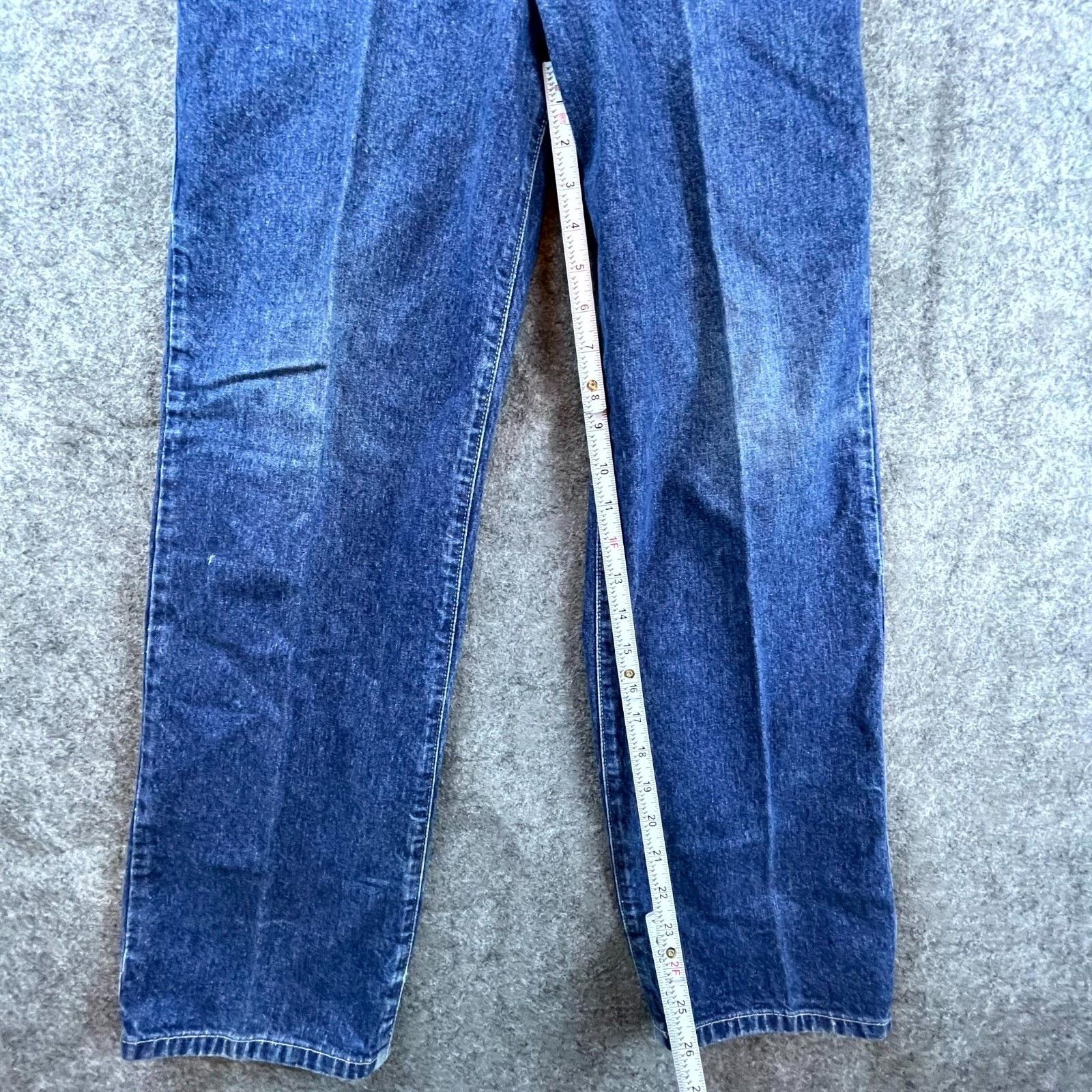 Calvin Klein Vintage Calvin Klein Jeans Womens 14 Indigo Loose Fit 90s 80 Size 36" / US 14 / IT 50 - 8 Thumbnail