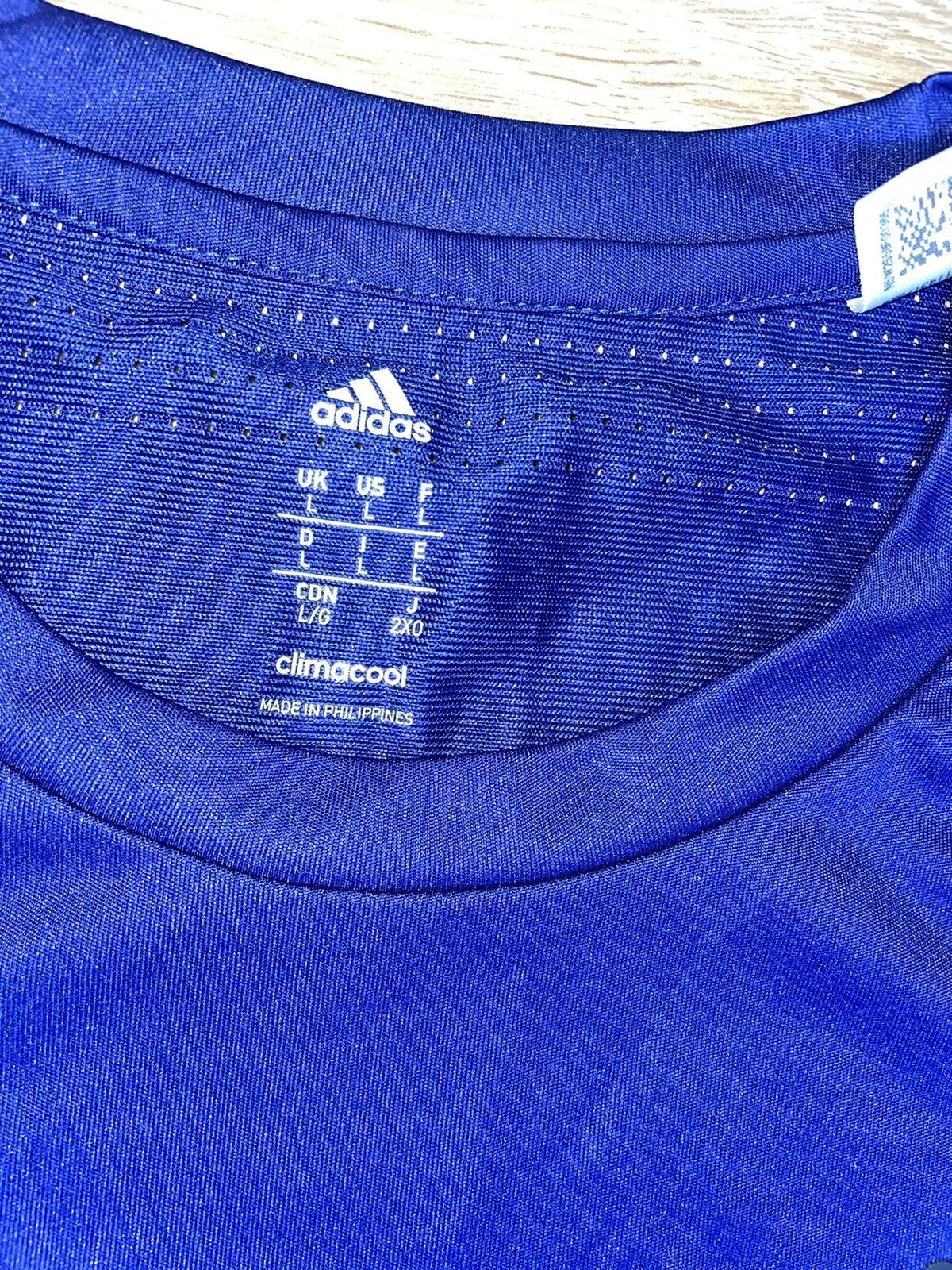 Adidas × Vintage Chelsea adidas climacool vintage training shirt jersey Size US L / EU 52-54 / 3 - 4 Thumbnail