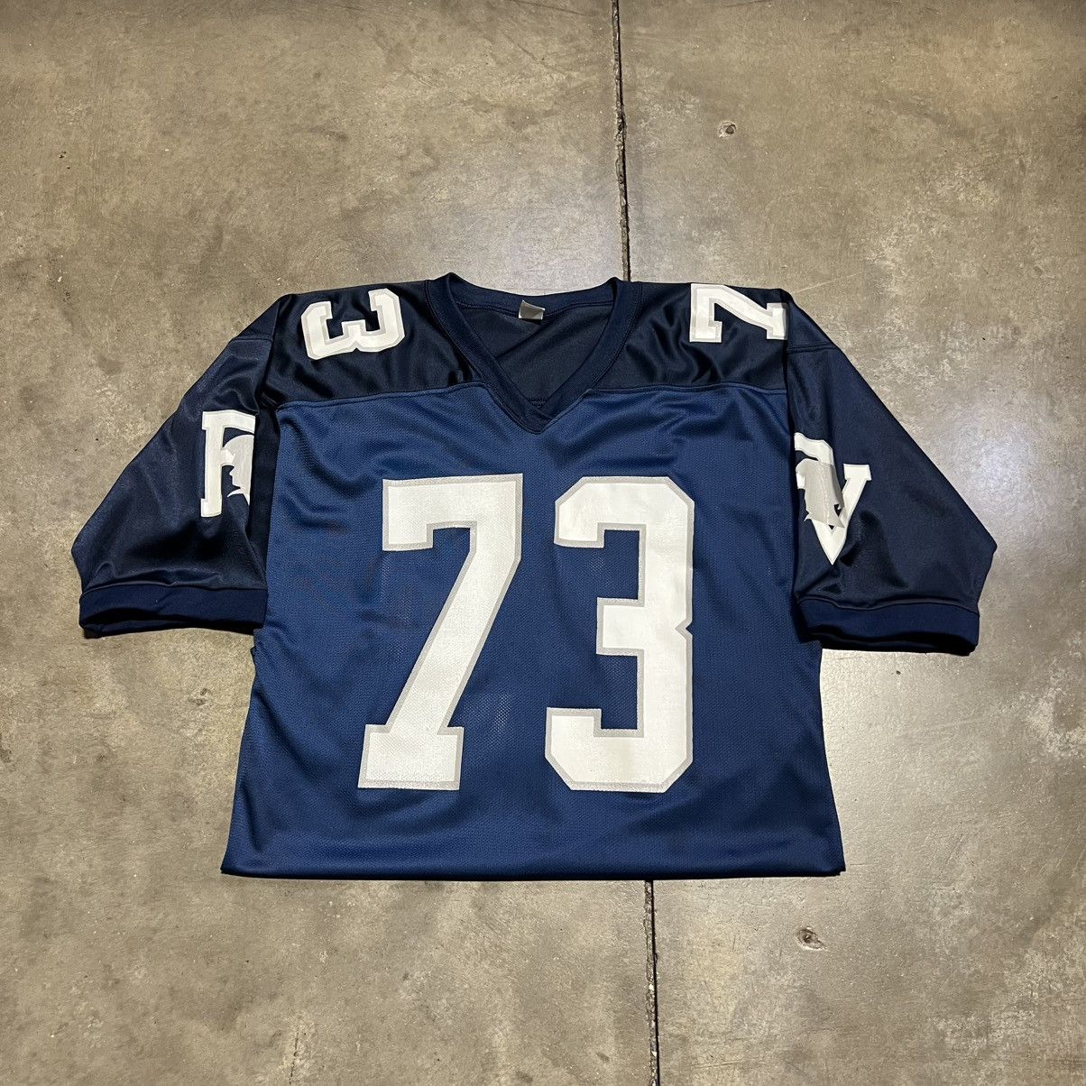 Vintage Vintage Mesh Football Jersey Practice Warm Up Cropped 80s Size US L / EU 52-54 / 3 - 1 Thumbnail