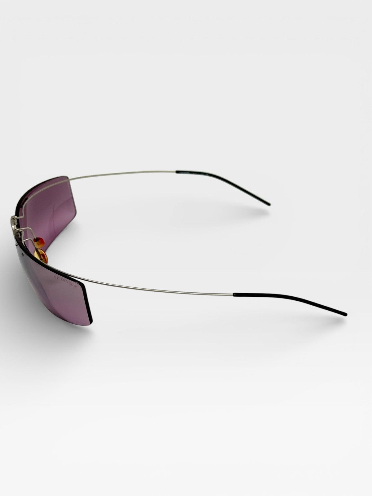 Chanel FOLDABLE CHANEL LOGO PINK SUNGLASSES Size ONE SIZE - 3 Thumbnail