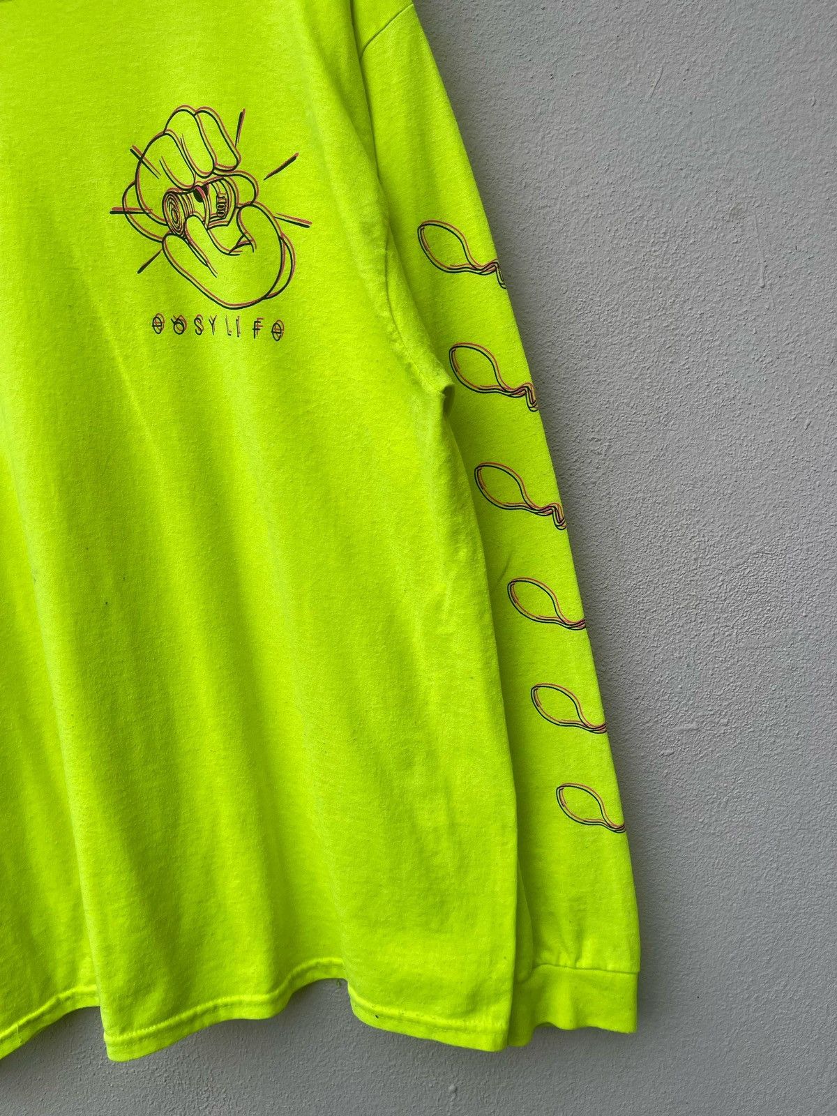 20471120 × Designer × Japanese Brand Land By Milkboy Easy Life Long Sleeve Tee Size US L / EU 52-54 / 3 - 10 Thumbnail