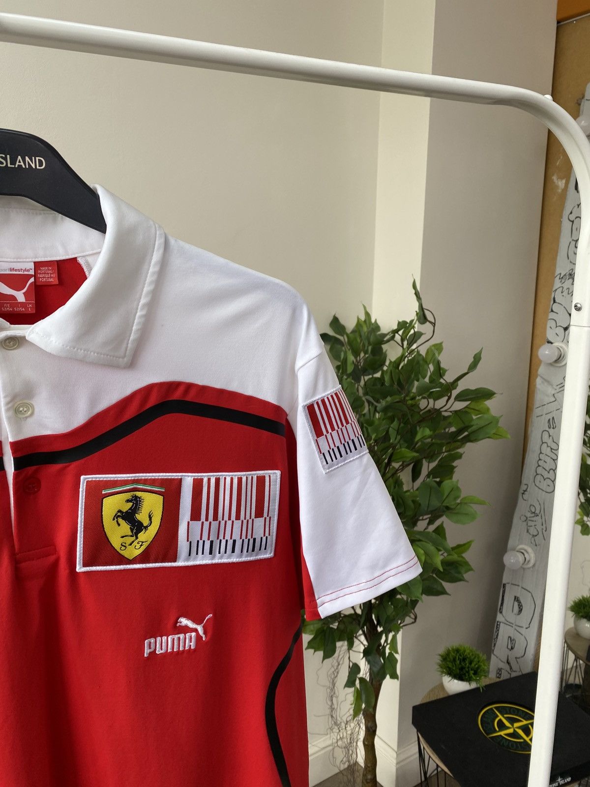 Ferrari × Puma × Vintage Vintage Ferrari Racing Red T-Shirt Size US L / EU 52-54 / 3 - 7 Thumbnail