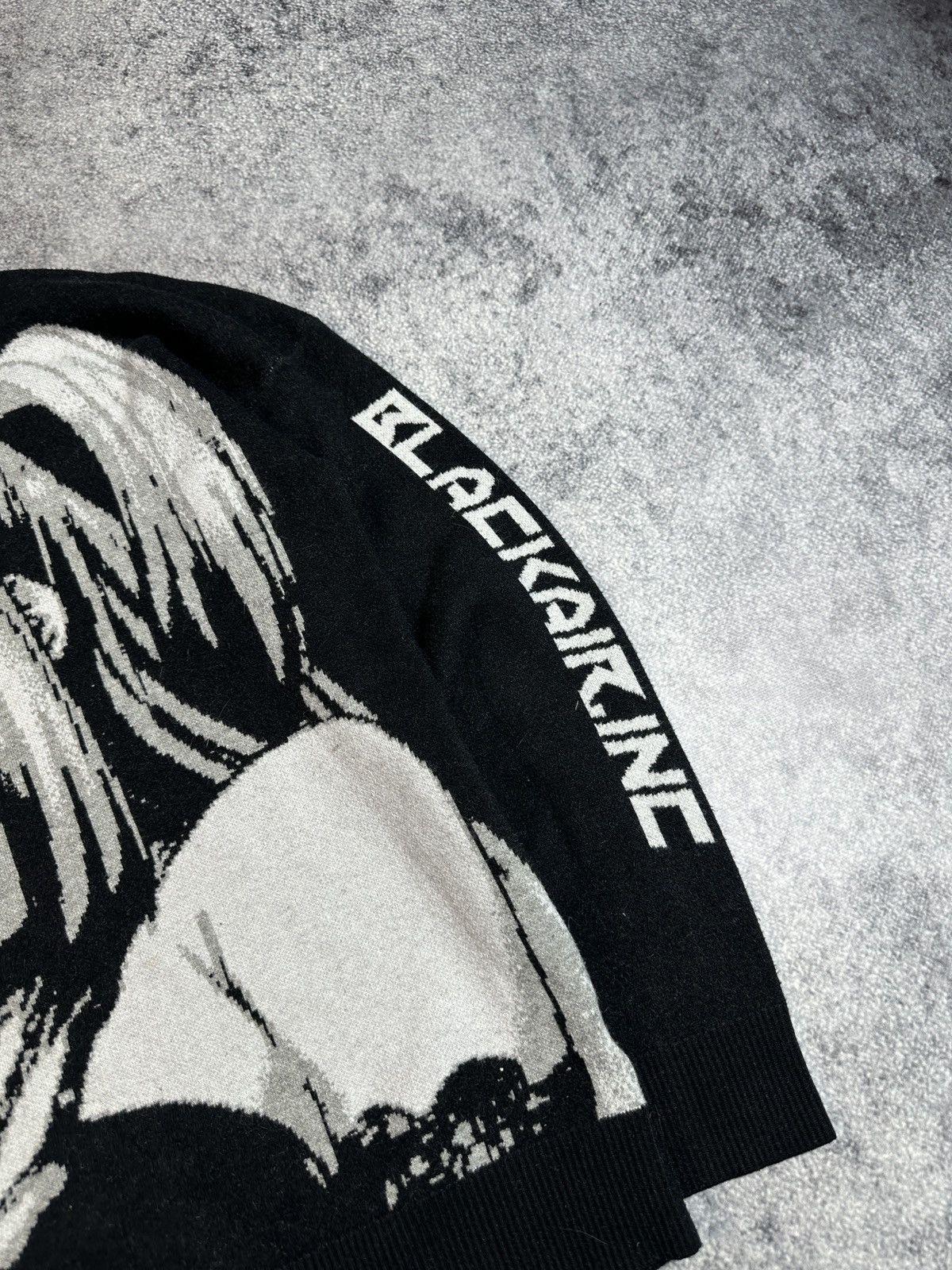Other Y2K Anime Art Big Logo Sweater Avant Garde Opium L USA Style Size US L / EU 52-54 / 3 - 3 Thumbnail