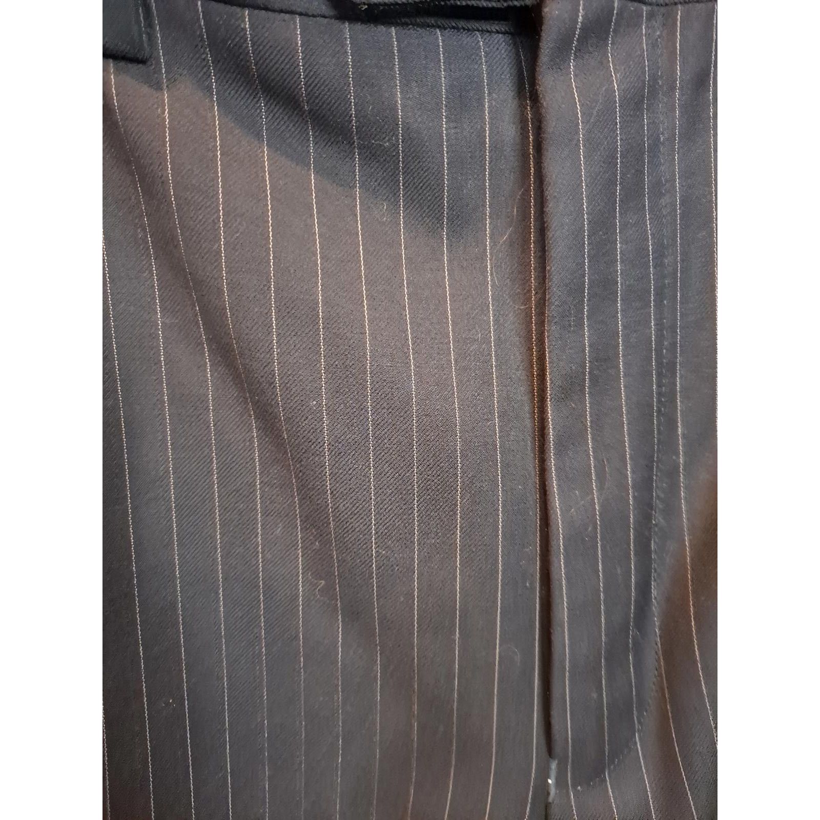 Lauren Ralph Lauren Lauren Ralph Lauren Black Pinstripe 2 Piece Suit Size 44L Size 44R - 9 Thumbnail