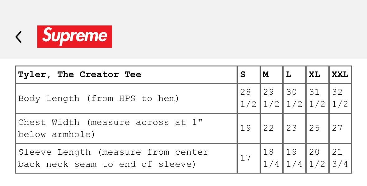 Supreme × Tyler The Creator Supreme Tyler the Creator Tee - Magenta Large Size US L / EU 52-54 / 3 - 6 Thumbnail