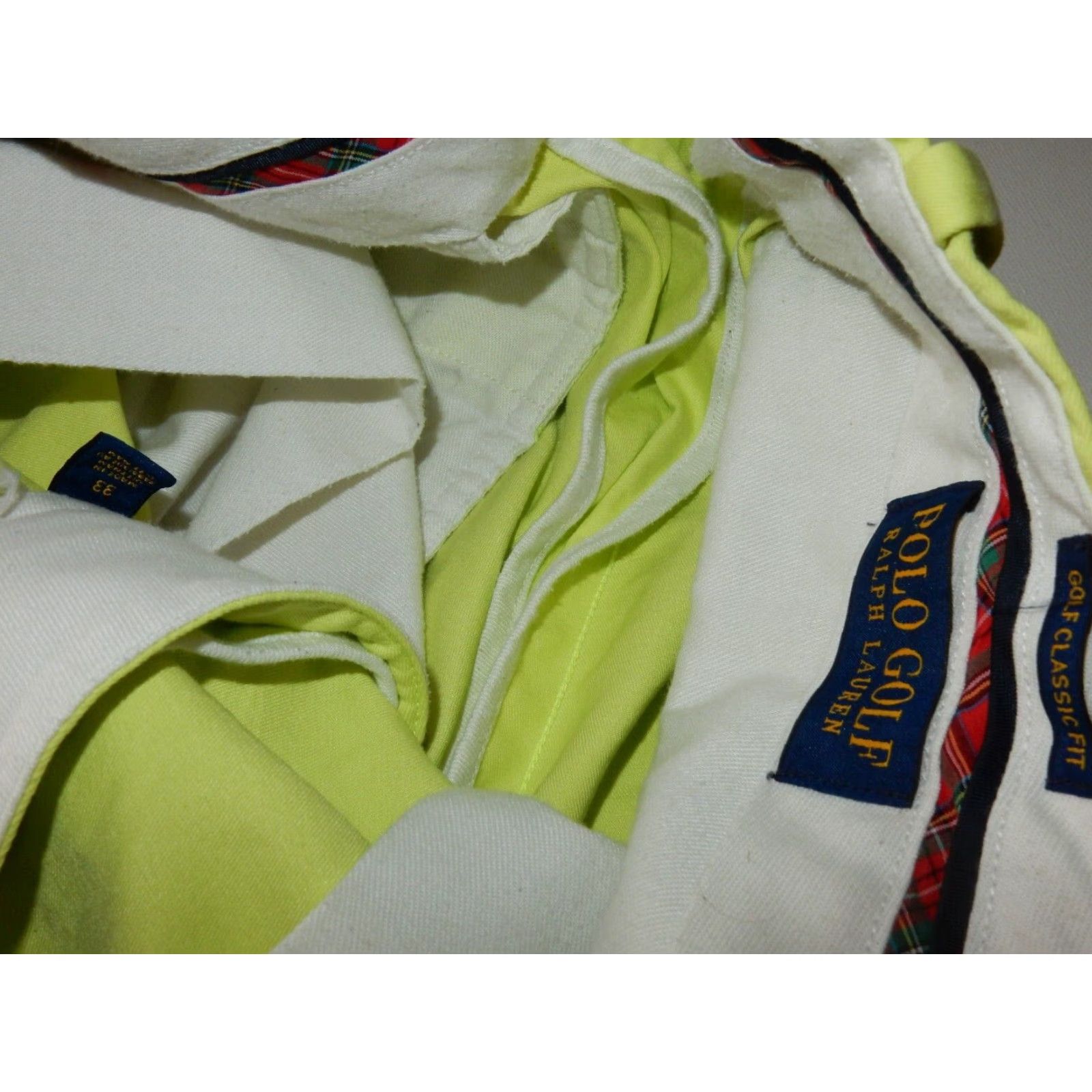 Ralph Lauren Vintage Ralph Lauren Polo Golf Men's Chino Shorts Size 33 Green Size US XS / EU 42 / 0 - 4 Thumbnail