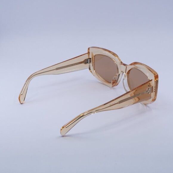 Celine 🕶️ New Celine CL40277F 42J Sunglasses - Transparent Orange Size ONE SIZE - 8 Thumbnail