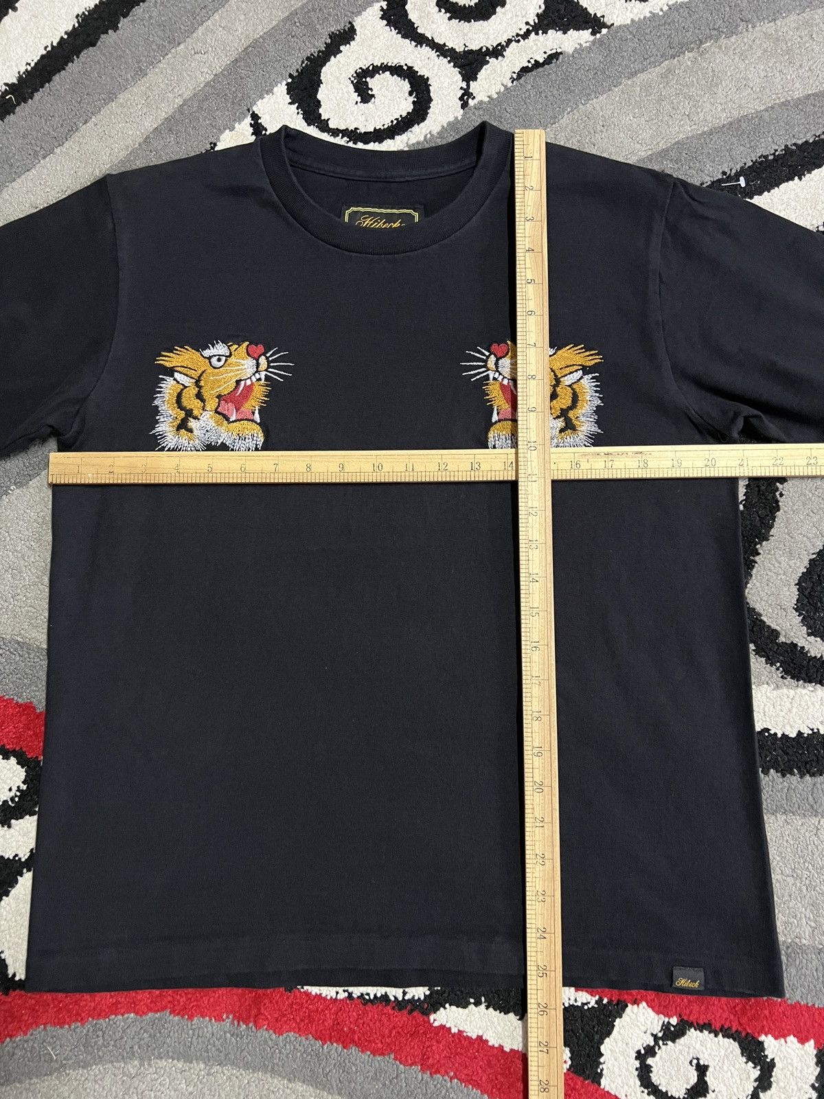 Japanese Brand Vintage Sukajan Tiger Face Embroidery Tee M Size US M / EU 48-50 / 2 - 11 Thumbnail