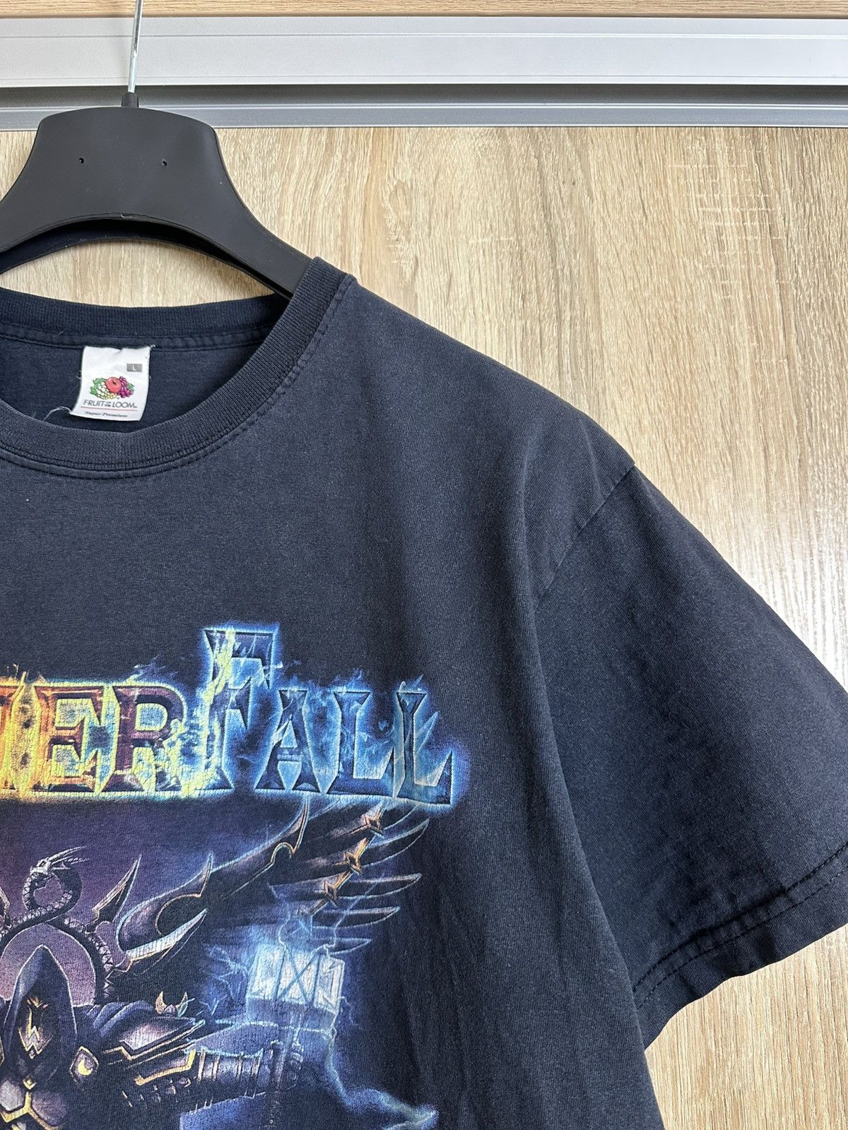 Band Tees 🔥 Vintage 2009 HammerFall Tour Metal Band Tee Shirt Size US L / EU 52-54 / 3 - 4 Thumbnail