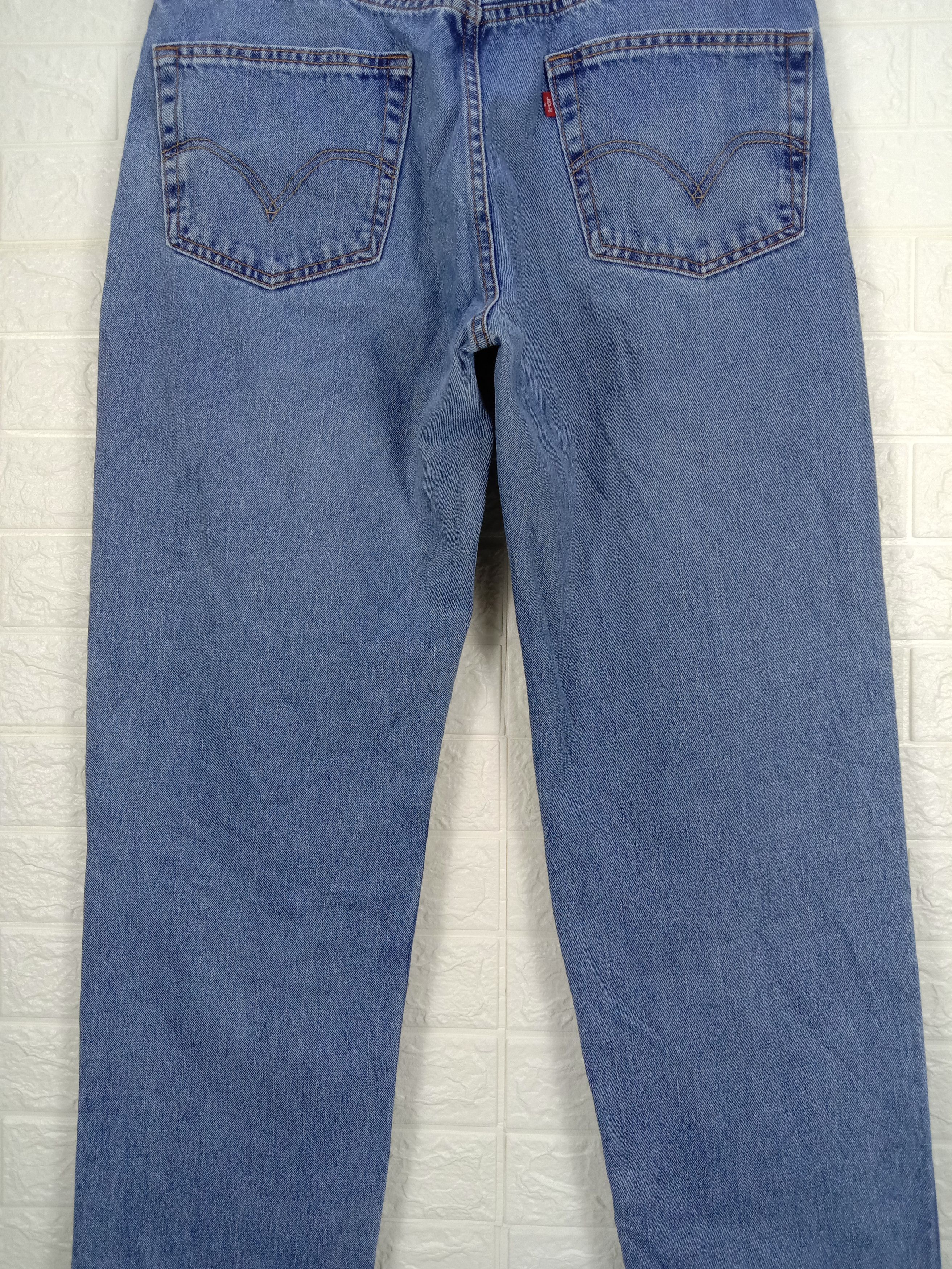 Levi's Vintage Levi's 550 Jeans Blue Wash Relaxed Fit Denim Size US 38 / EU 54 - 7 Thumbnail
