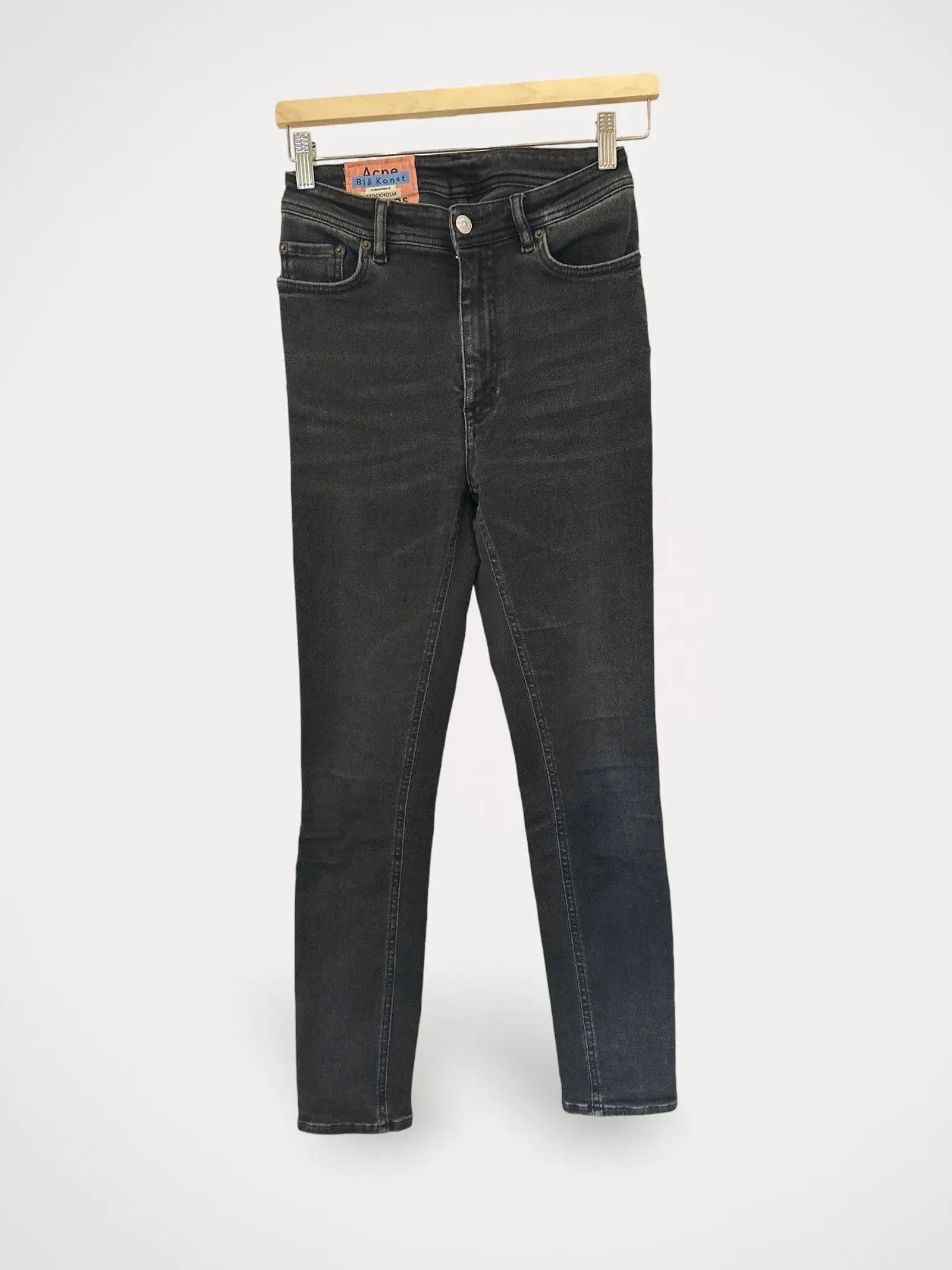 Acne Studios Acne Studios Peg used black Jeans Size 27" / US 4 / IT 40 - 1 Thumbnail